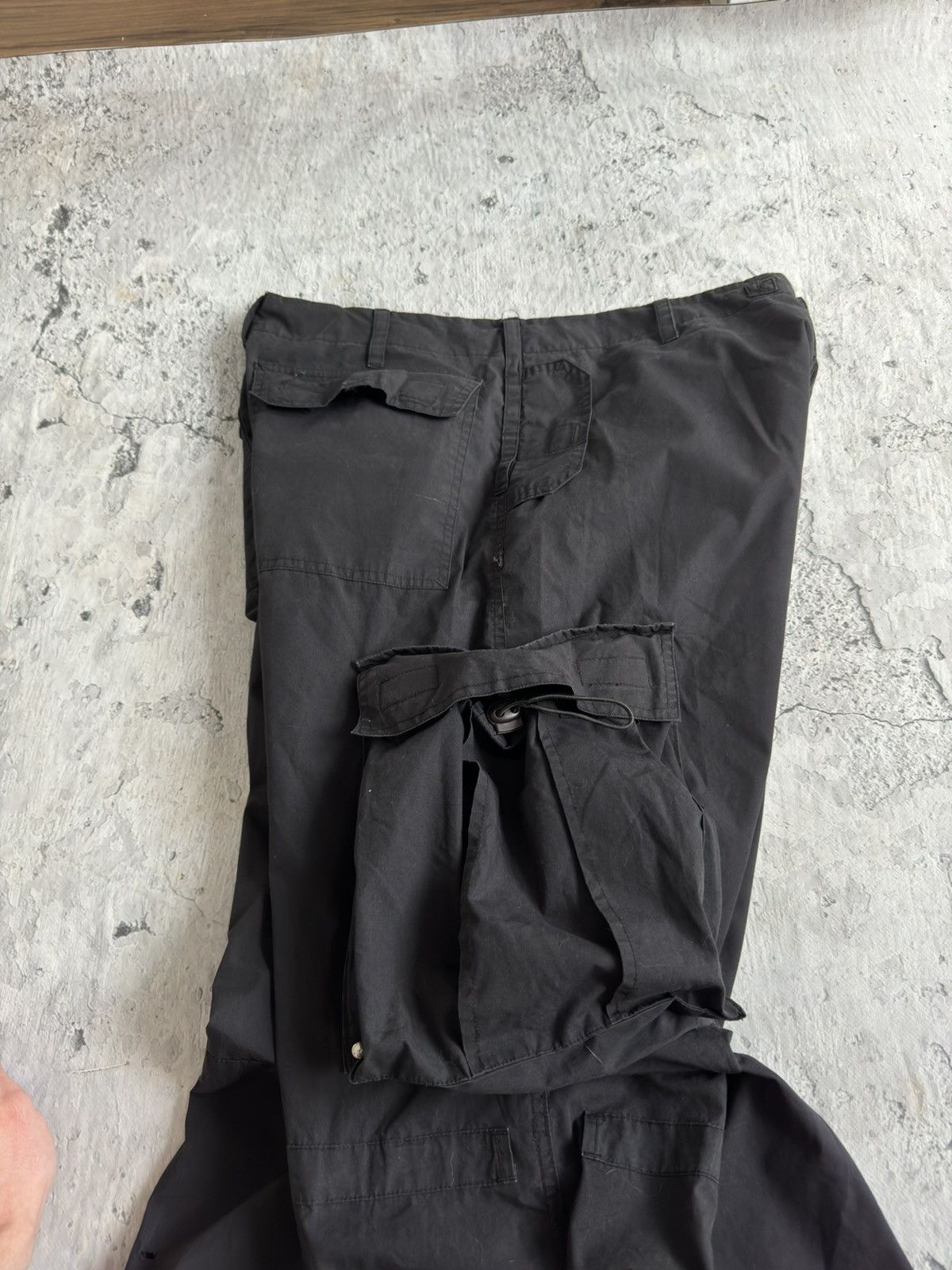 Vintage NINJA 🥷🏿 Parachute Cargo Pocket Pants Size US 34 / EU 50 - 6 Thumbnail