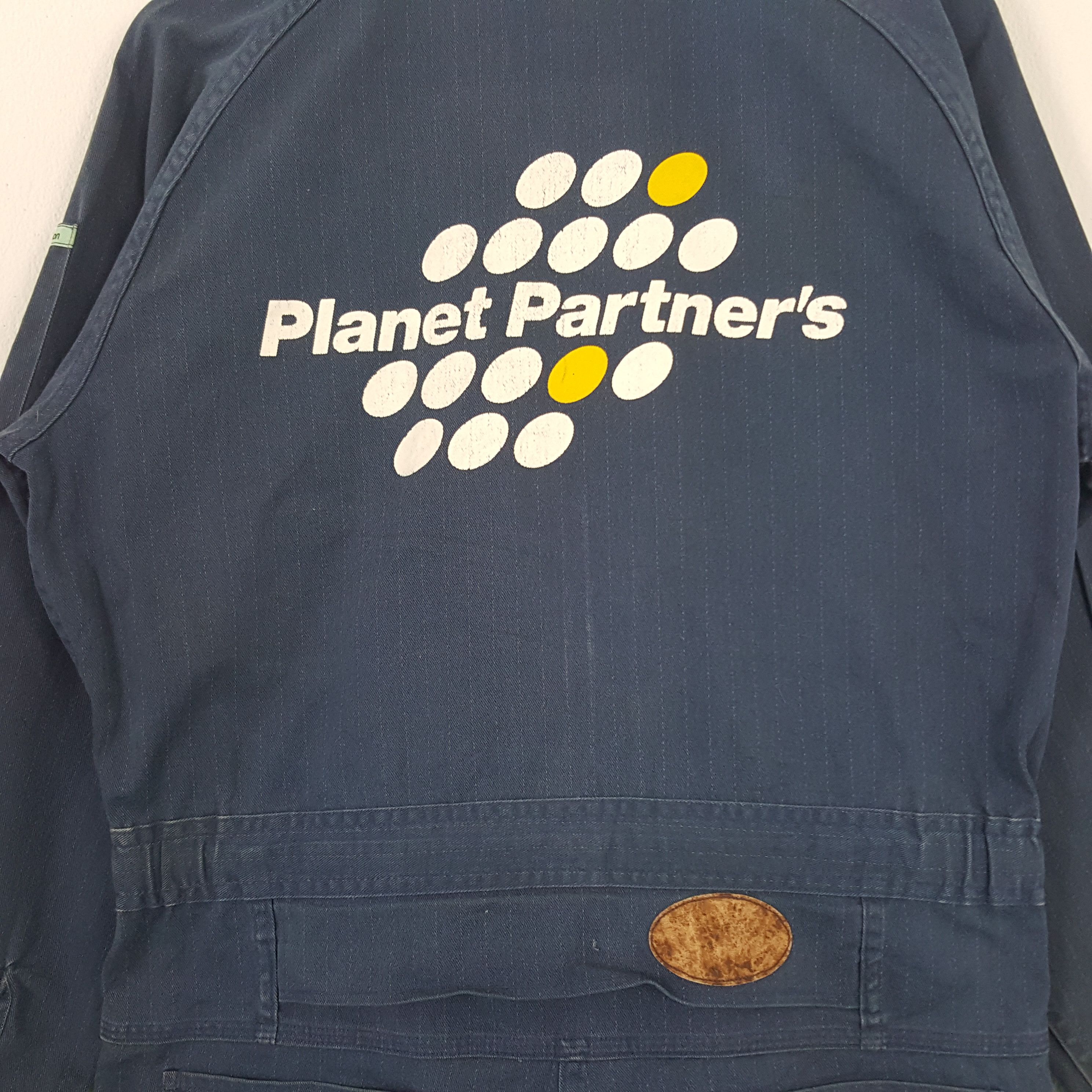 Uniform Wares × Vintage Vintage Planet Partner's Coverall Jumpsuit Jacket Size US L / EU 52-54 / 3 - 2 Thumbnail