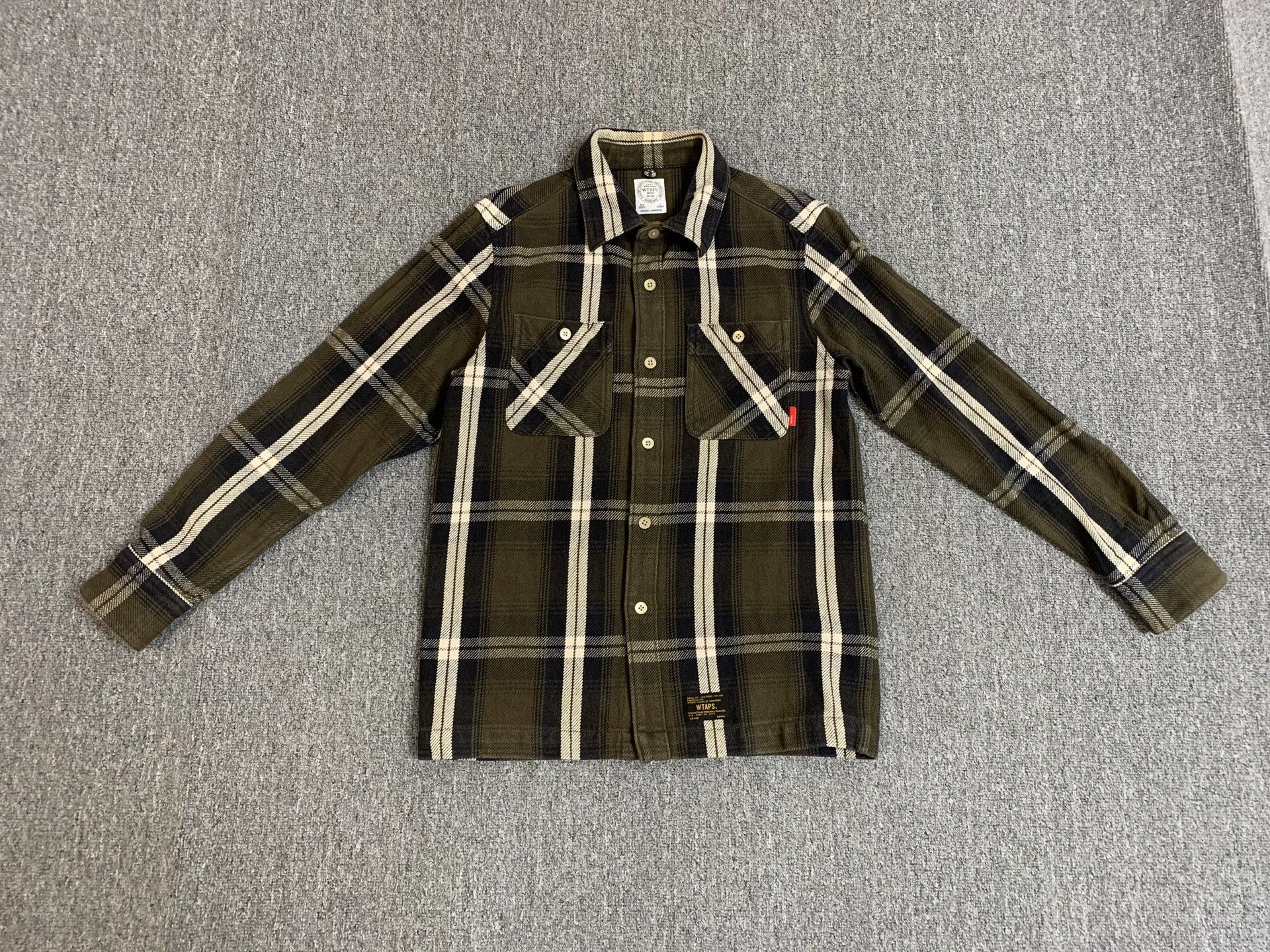 Wtaps WTAPS UNION LS Check Shirt Size US S / EU 44-46 / 1 - 1 Thumbnail