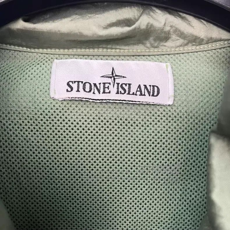 Stone Island STONE ISLAND Stone Island Metallic Nylon Hooded Jacket Size US XXL / EU 58 / 5 - 3 Thumbnail