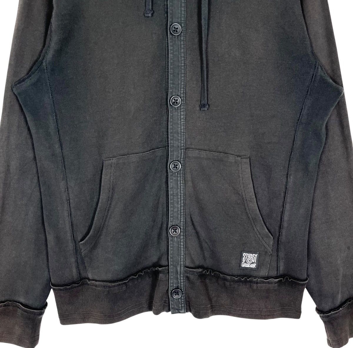 Stussy Stussy Button Hoodie Jacket Size US L / EU 52-54 / 3 - 4 Thumbnail