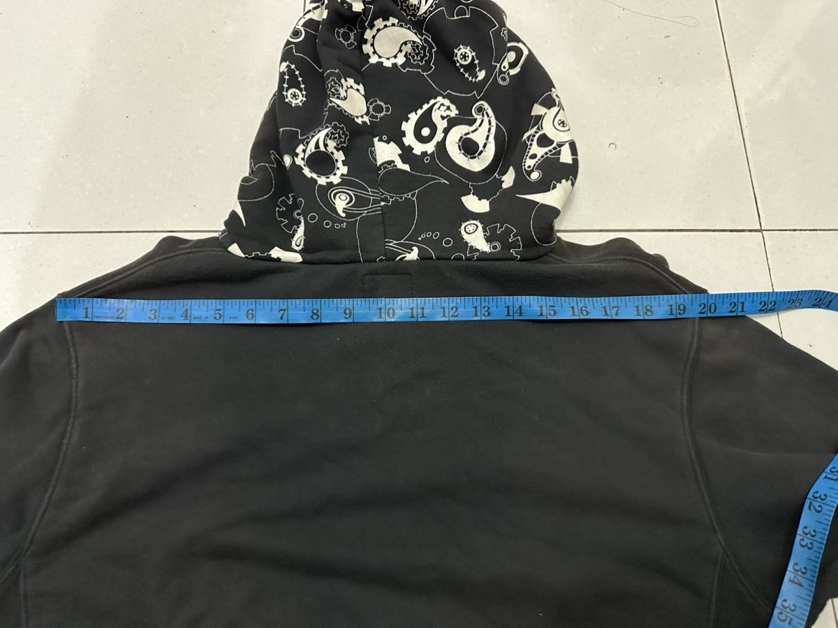 Stussy VTG Distress Stussy Paisley Pullover Hoodie Size US L / EU 52-54 / 3 - 11 Thumbnail