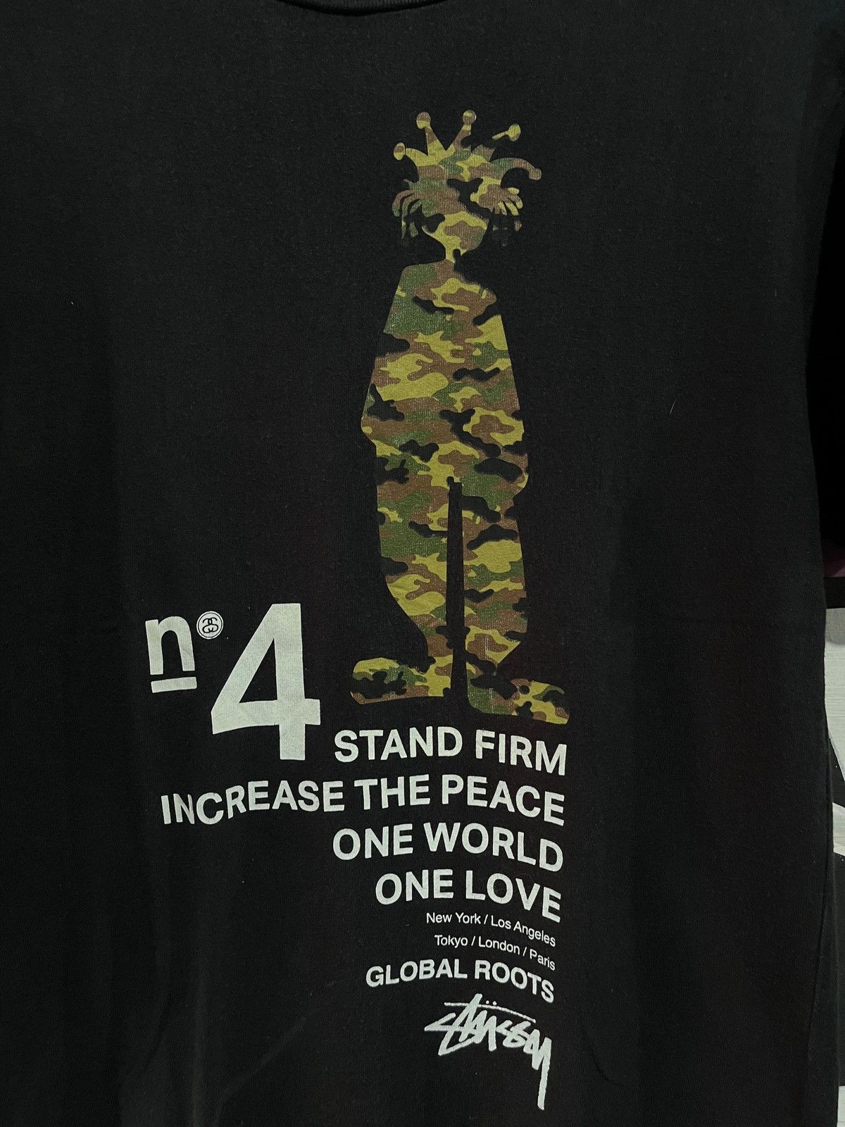 Stussy × Vintage Tshirt stussy vintage n4 shadow camo Size US M / EU 48-50 / 2 - 3 Thumbnail
