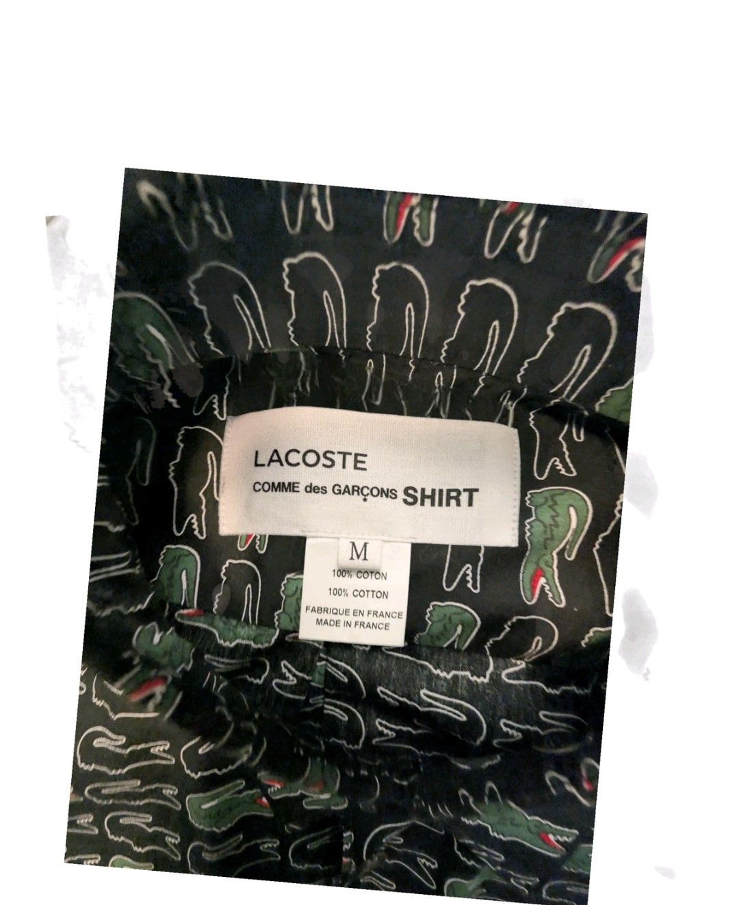 Comme des Garcons SHIRT × Lacoste Shirt Size US M / EU 48-50 / 2 - 3 Thumbnail