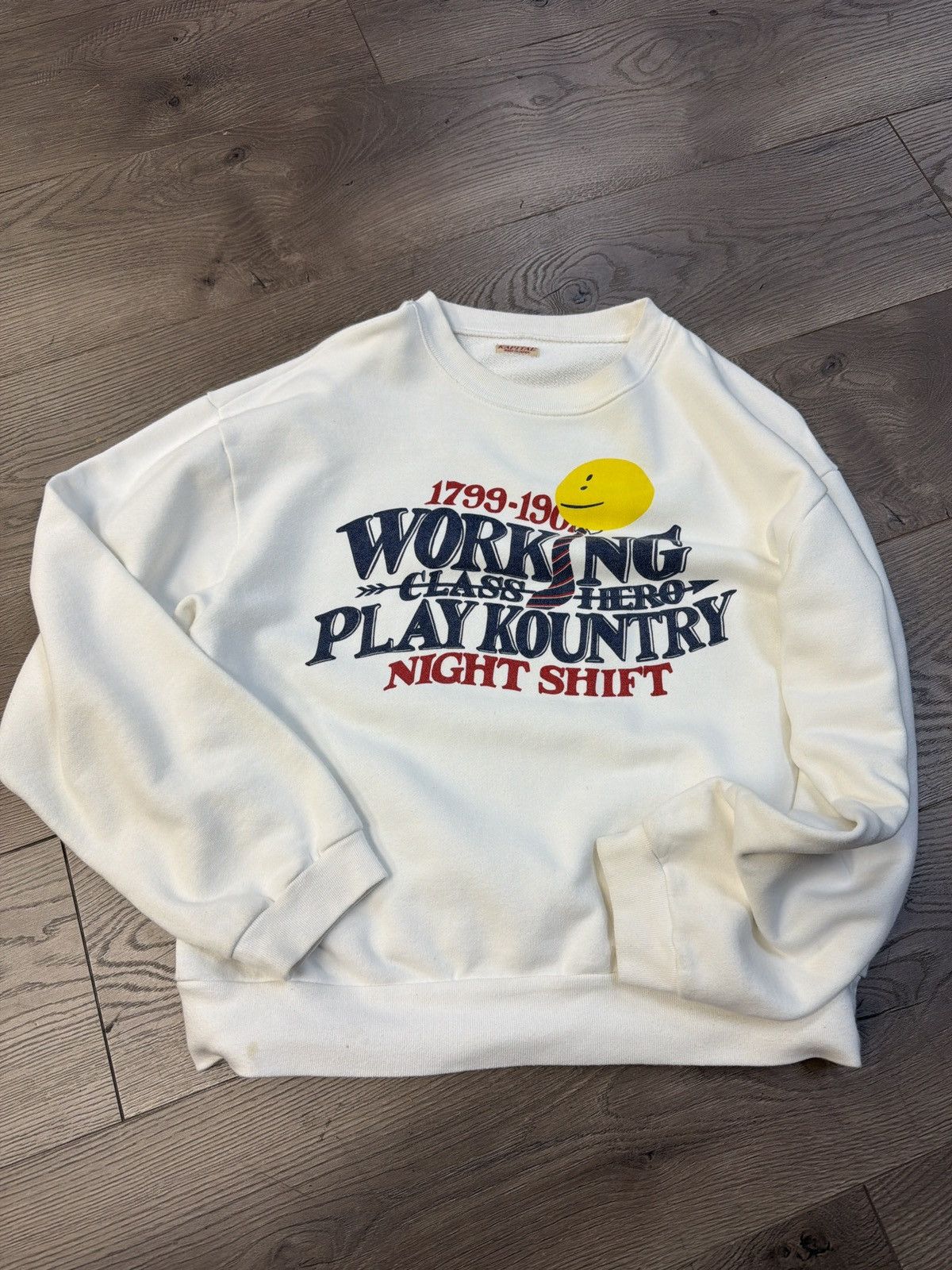 Kapital Kapital working class crewneck white Size US M / EU 48-50 / 2 - 1 Thumbnail