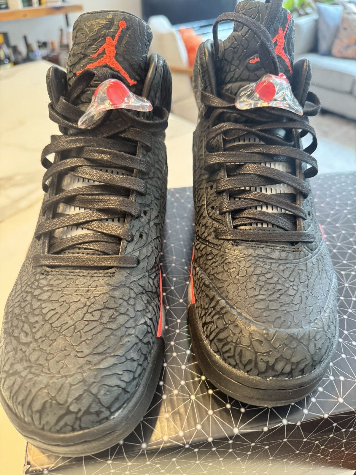Jordan Brand × Nike Jordan 5 Retro 3Lab5 Infrared Size US 8.5 / EU 41-42 - 5 Thumbnail