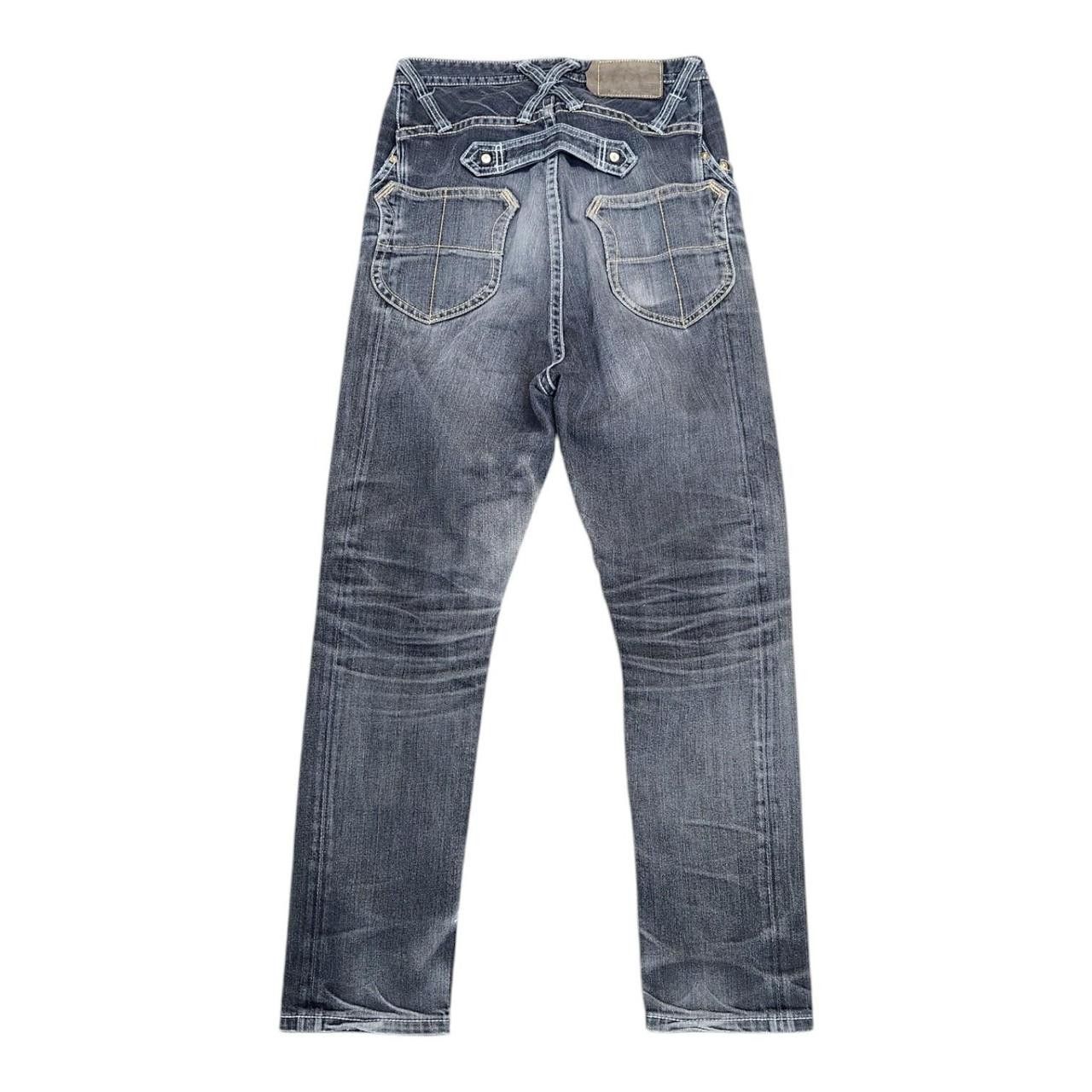 Beauty Beast Beauty:Beast Buckle Back Shield Jeans Size US 27 - 1 Thumbnail