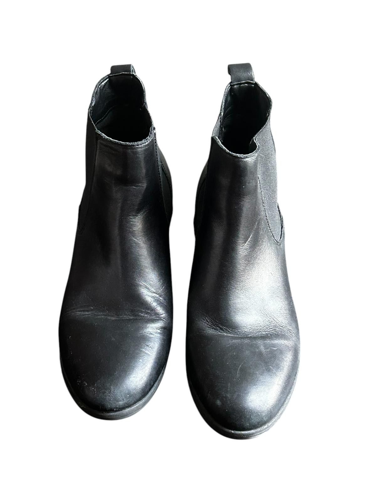 Aldo Stylish Black Chelsea Boots Size US 8.5 / IT 38.5 - 5 Thumbnail