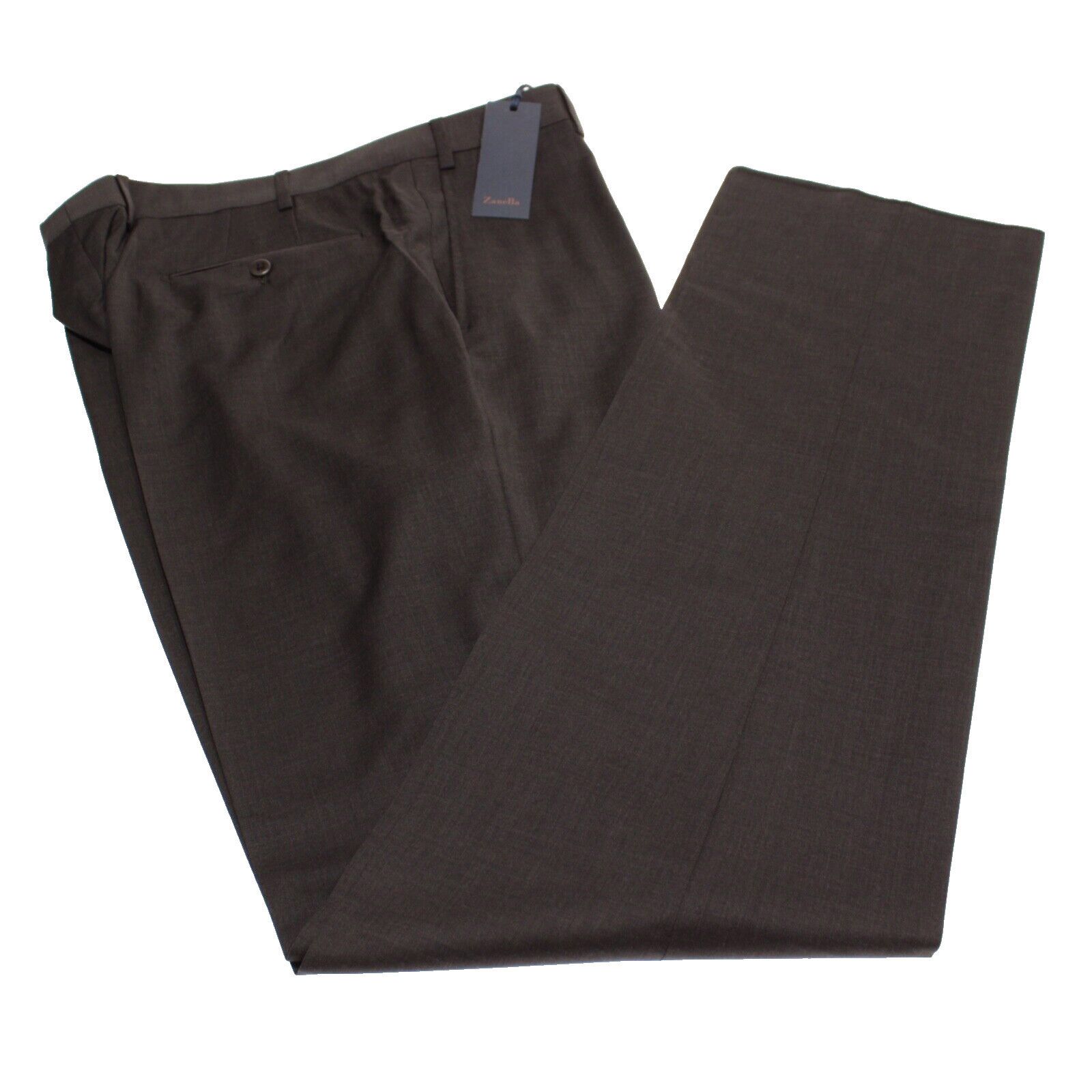 Zanella Zanella New with tags Dress Pants Size 38 US In Brown Size US 38 / EU 54 - 2 Thumbnail