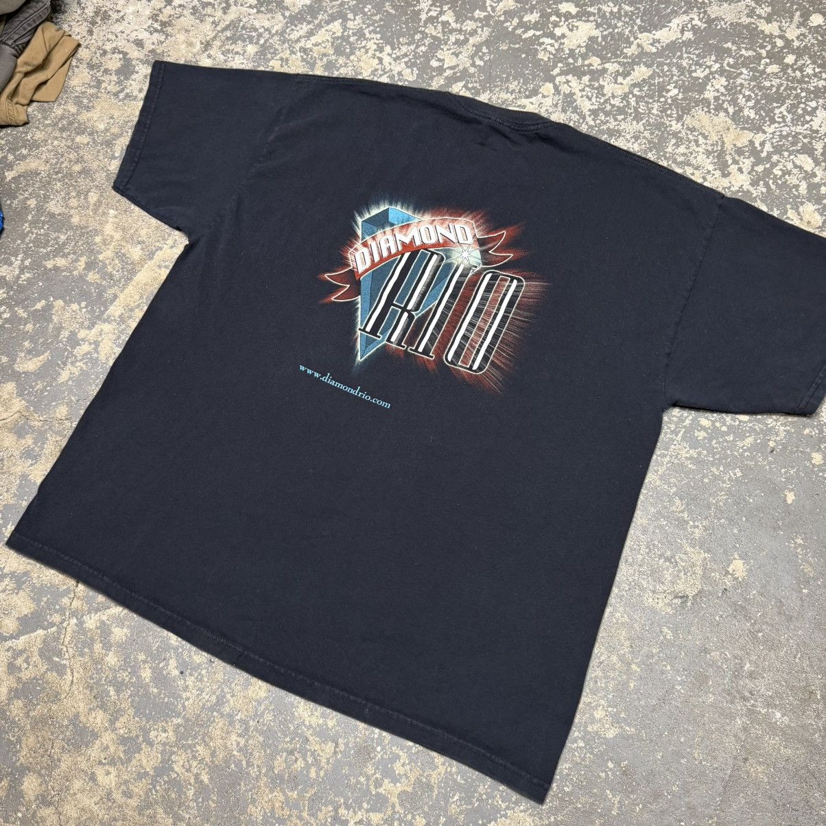 Band Tees Vintage Diamond Rio Country Music Artist Tour Tshirt Y2K Size US XXL / EU 58 / 5 - 8 Thumbnail