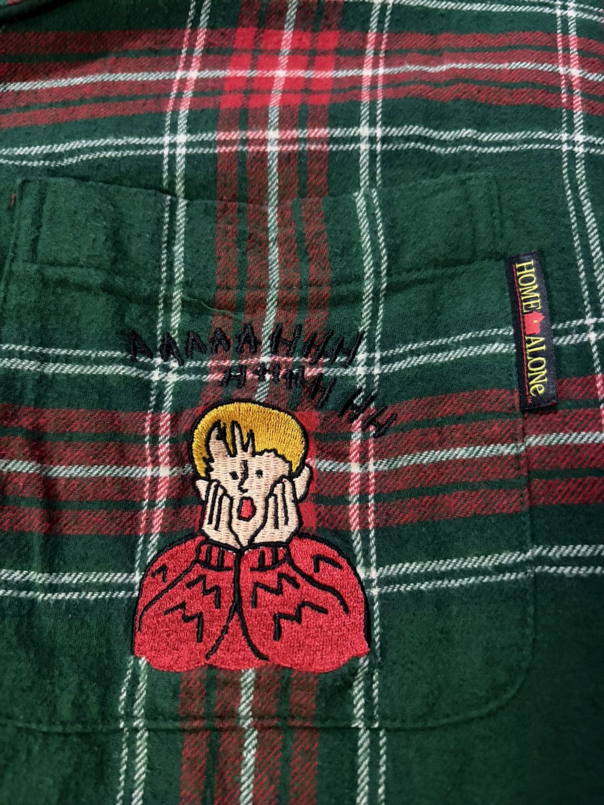 Vintage Home alone flannel shirt Size US M / EU 48-50 / 2 - 2 Thumbnail