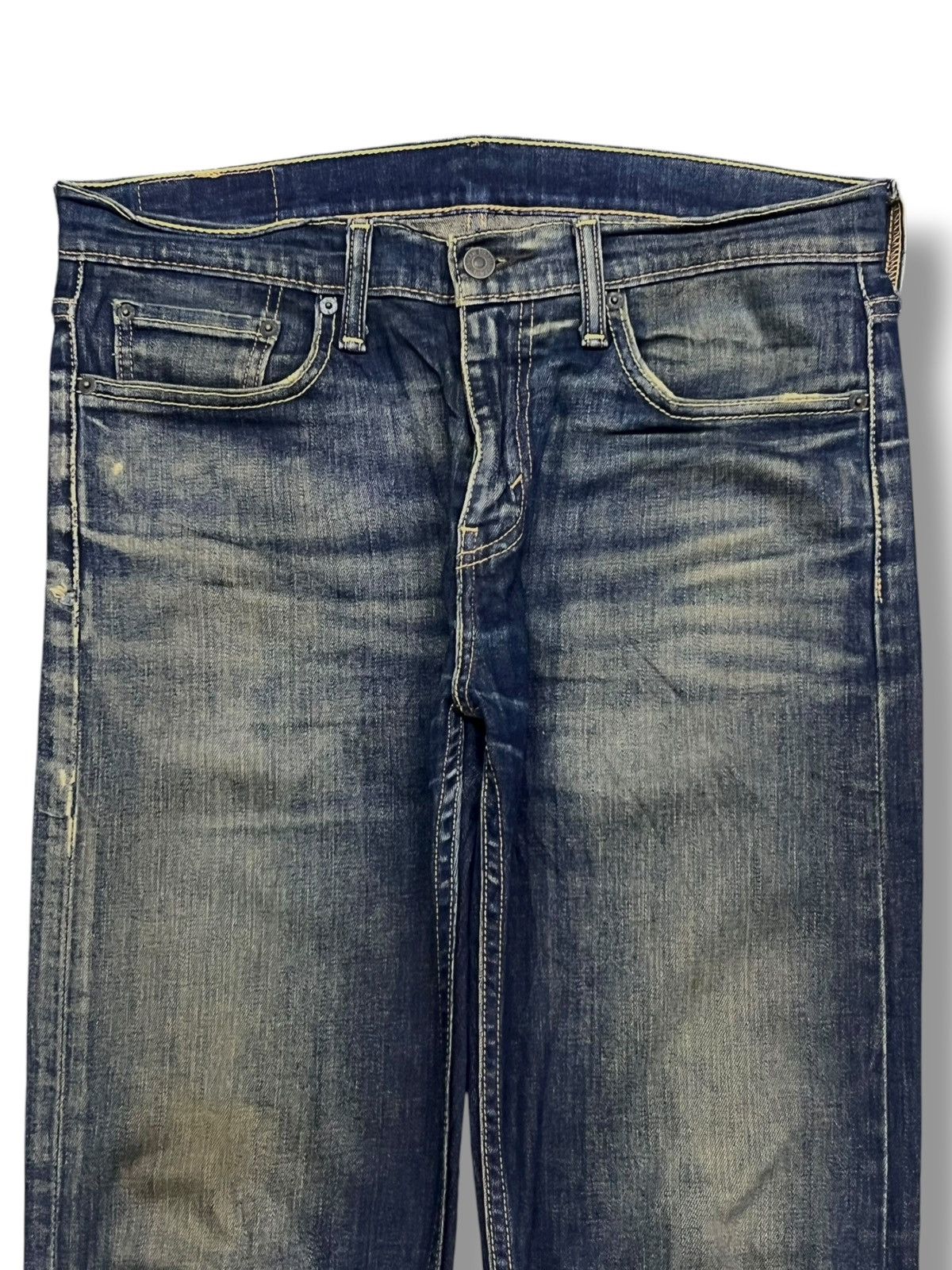 Levi's Vintage Levi’s 510 - Faded Mud Wash, Distressed Denim Size US 34 / EU 50 - 4 Thumbnail