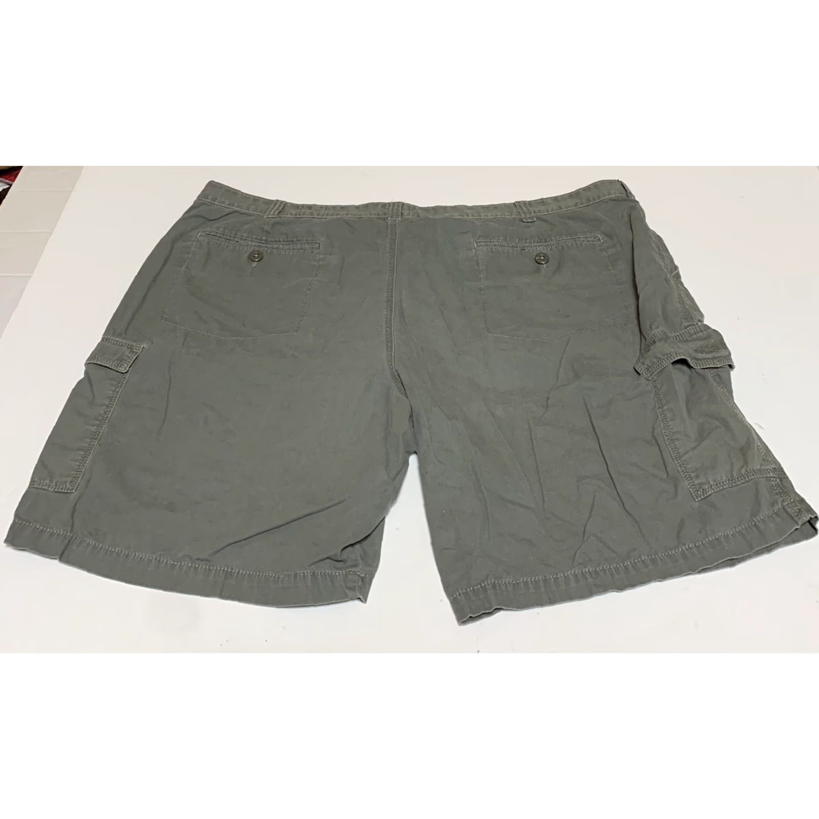 Vintage Red Head Brand Co. Men's Cargo Shorts 47 Gray Cargo Casual 47 in Waist Regular Men Gray Shorts Mens Vintage? No Size US 30 / EU 46 - 2 Thumbnail