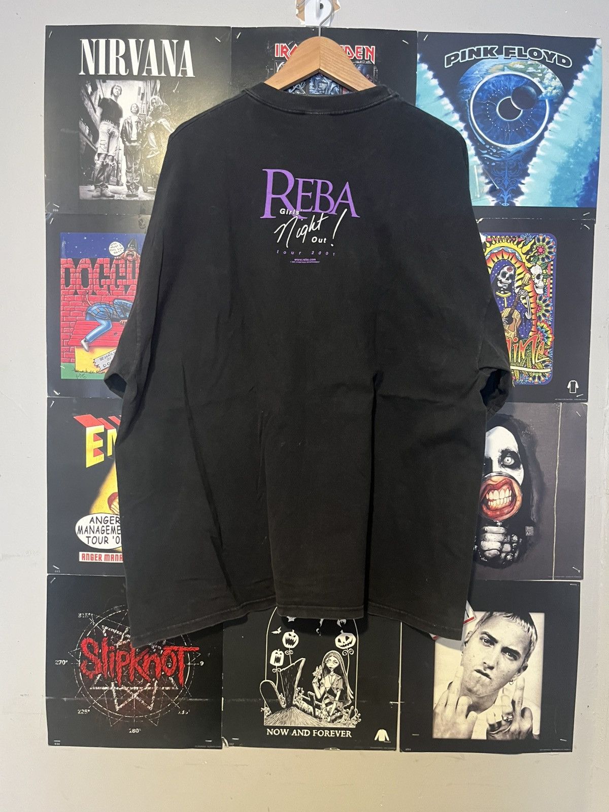 Hanes Vintage 90’ 2001 Reba Girls Night Out Tour Boxy Faded shirt Size US XXL / EU 58 / 5 - 5 Thumbnail