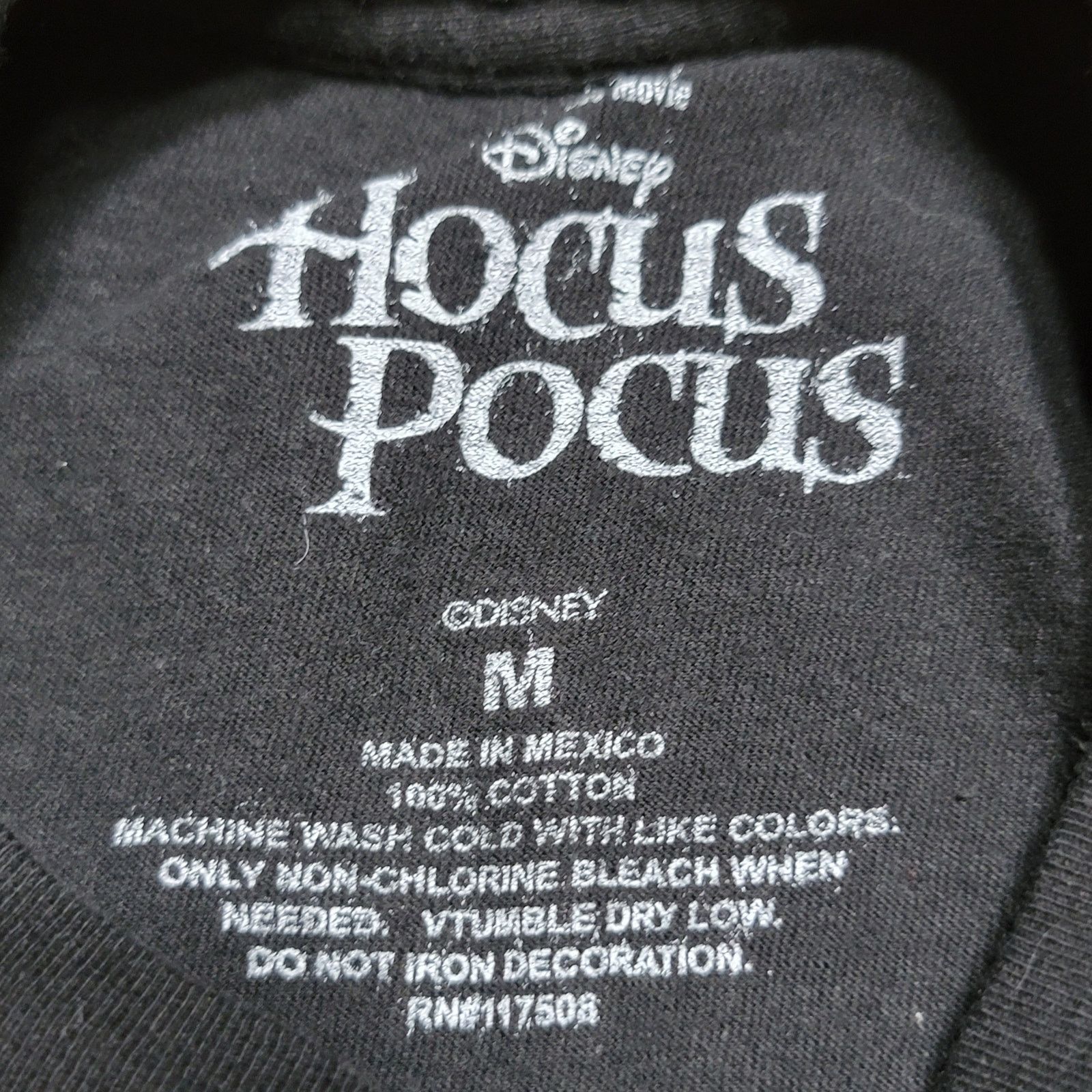 Disney Disney Hocus Pocus Unisex Tee "Sanderson Museum" - Medium Size M / US 6-8 / IT 42-44 - 4 Thumbnail
