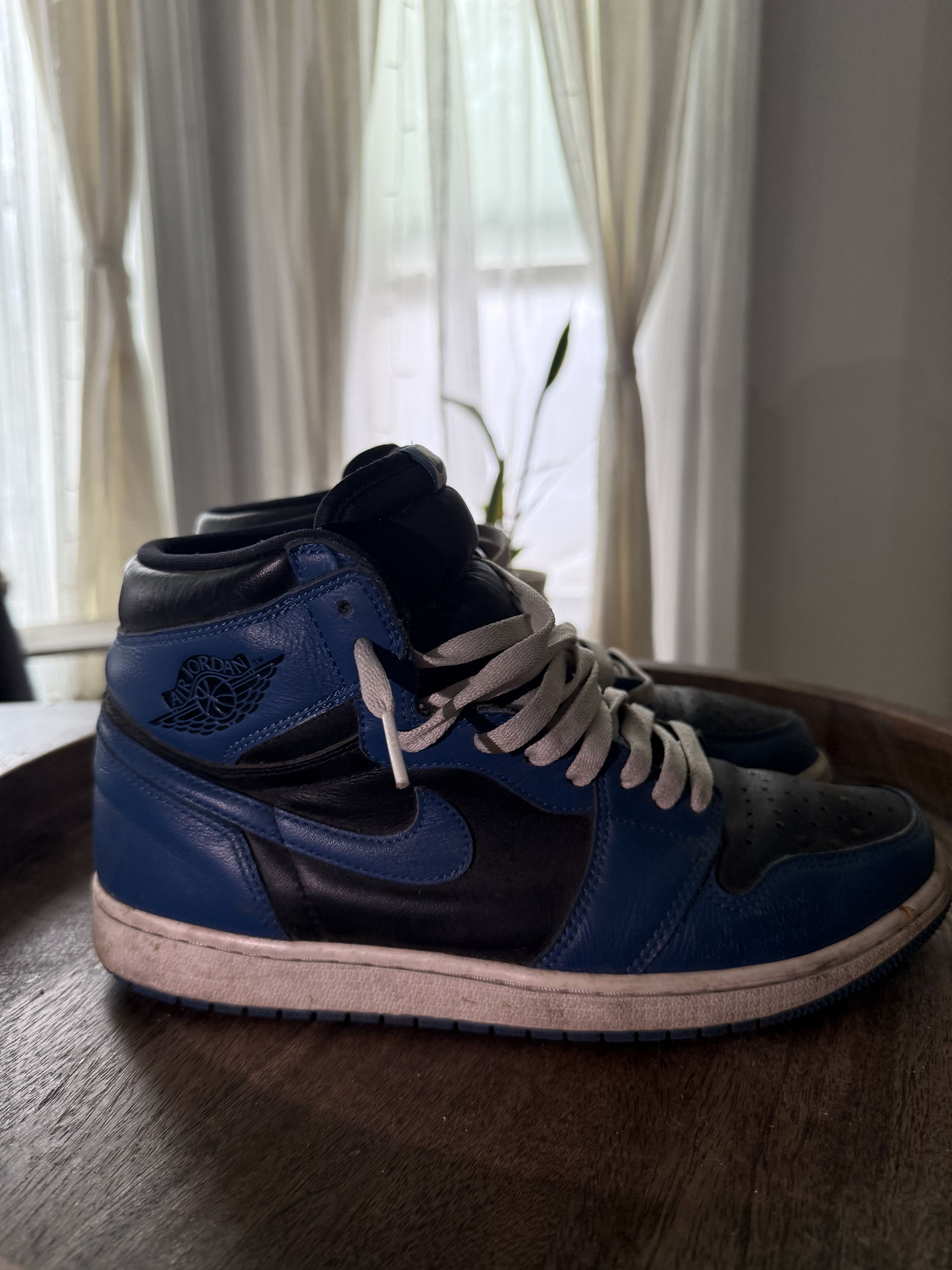 Jordan Brand × Nike AIR JORDAN 1 RETRO HIGH OG 'DARK MARINA BLUE' Size US 9.5 / EU 42-43 - 1 Thumbnail