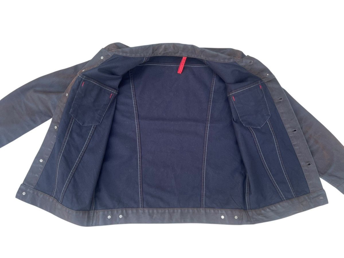 Levi's Vintage 2000s Levi’s Redloop Waxed Denim Trucker Jacket Size US L / EU 52-54 / 3 - 4 Thumbnail
