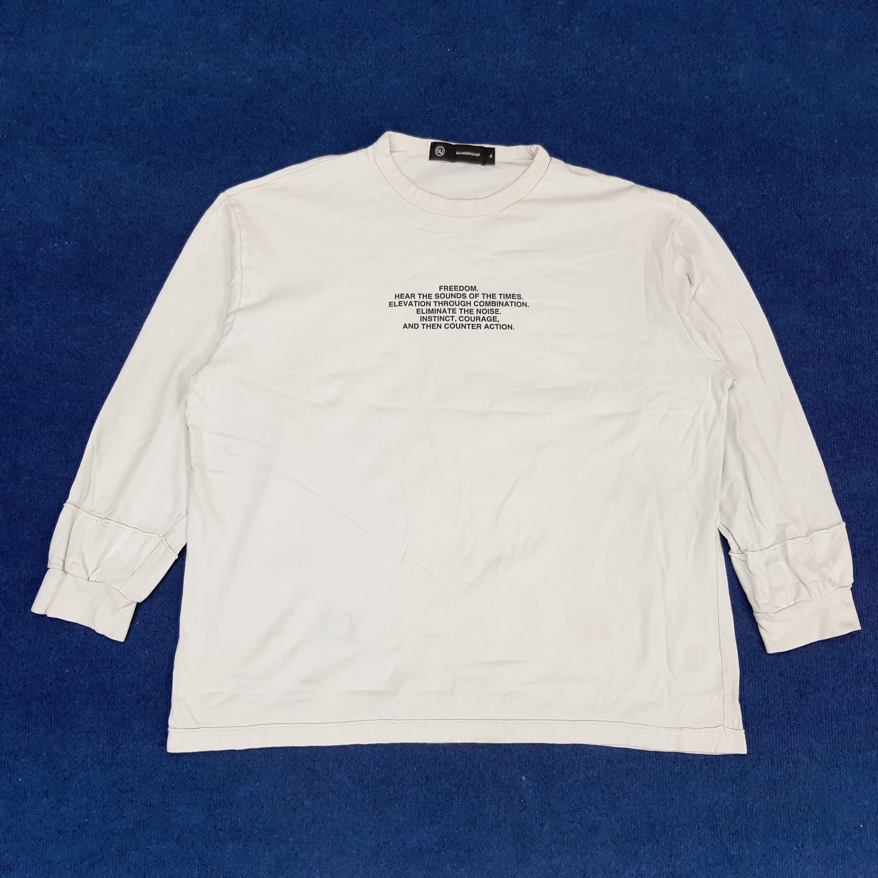 Vintage GUxUndercover Freedom Long Sleeve Photo Tee