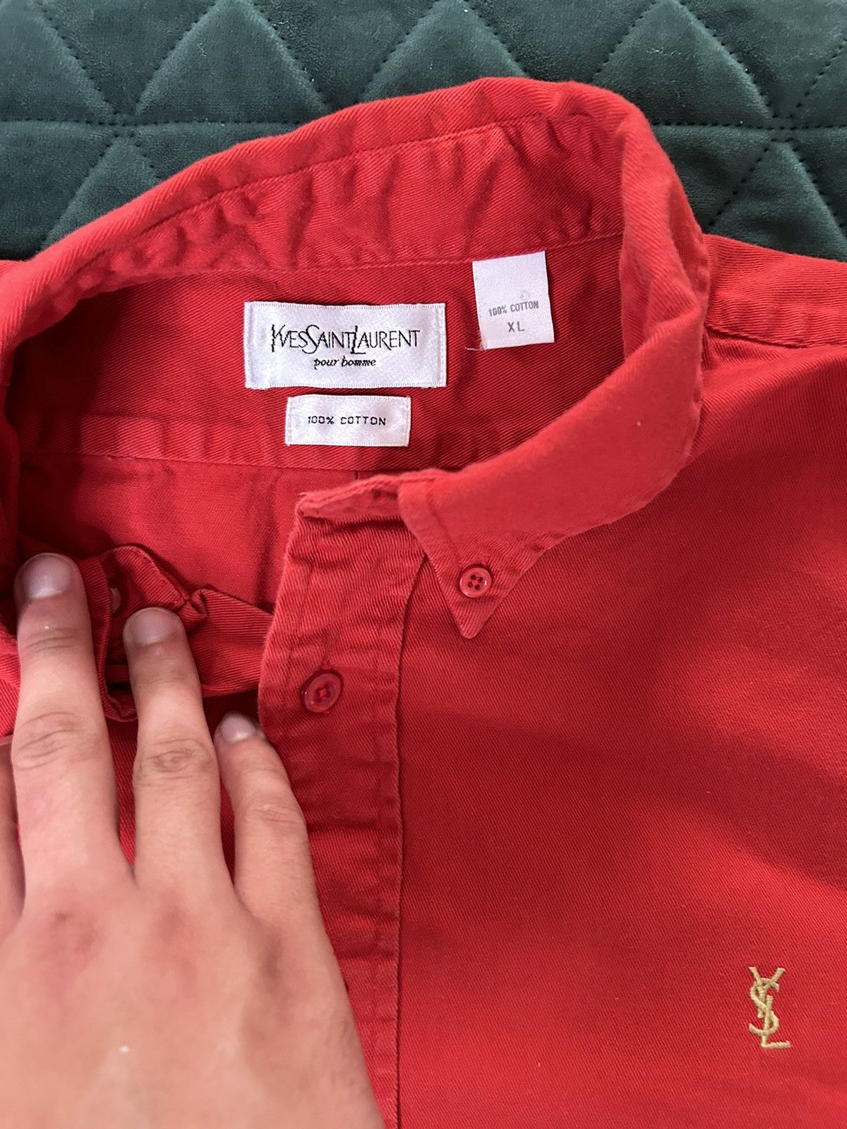 Yves Saint Laurent YsL shirts Size US XL / EU 56 / 4 - 3 Thumbnail