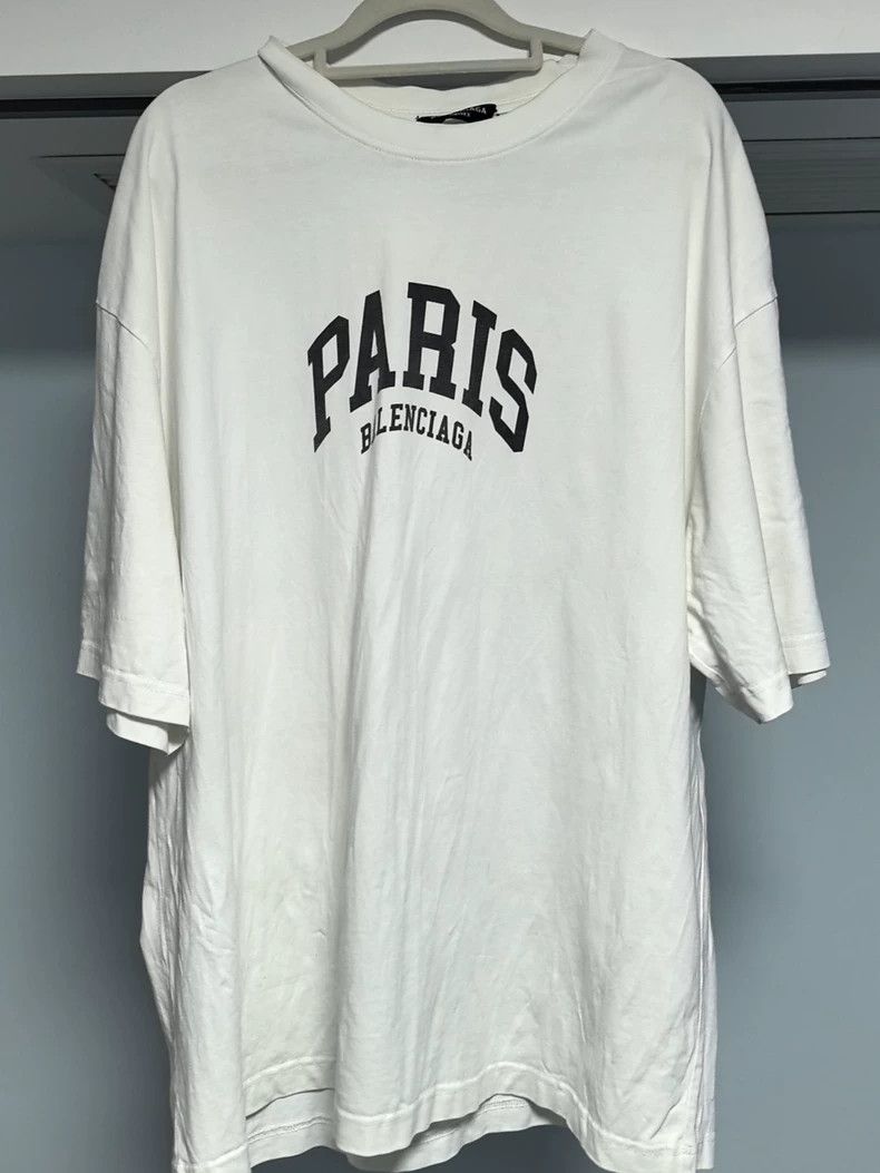 Balenciaga Balenciaga Paris City Limited T-shirt - dmc Size US XL / EU 56 / 4 - 1 Thumbnail