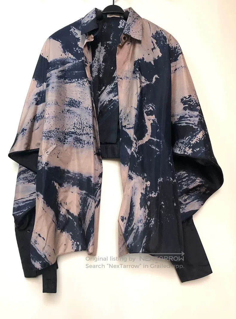 Alaia Alaia Ink Mulberry Silk Shirt Size S / US 4 / IT 40 - 4 Thumbnail