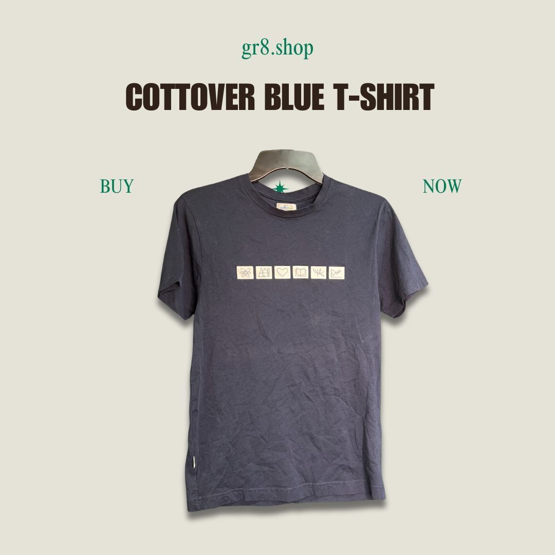 Other COTTOVER Nobel Museum Fairtrade Cotton Navy T-Shirt With Sci Size US S / EU 44-46 / 1 - 1 Thumbnail