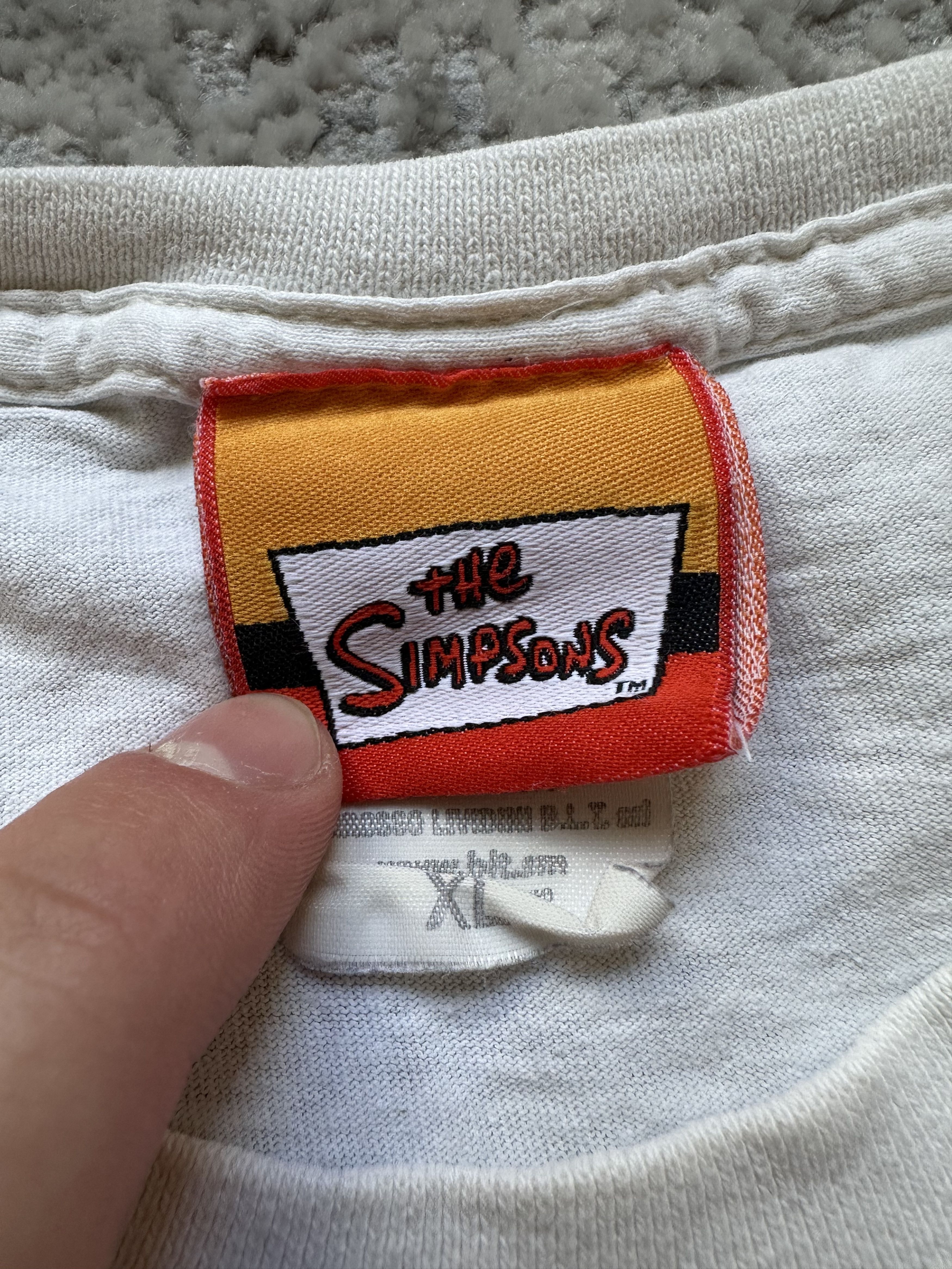 The Simpsons The Simpsons vintage t shirt Size US XL / EU 56 / 4 - 4 Thumbnail