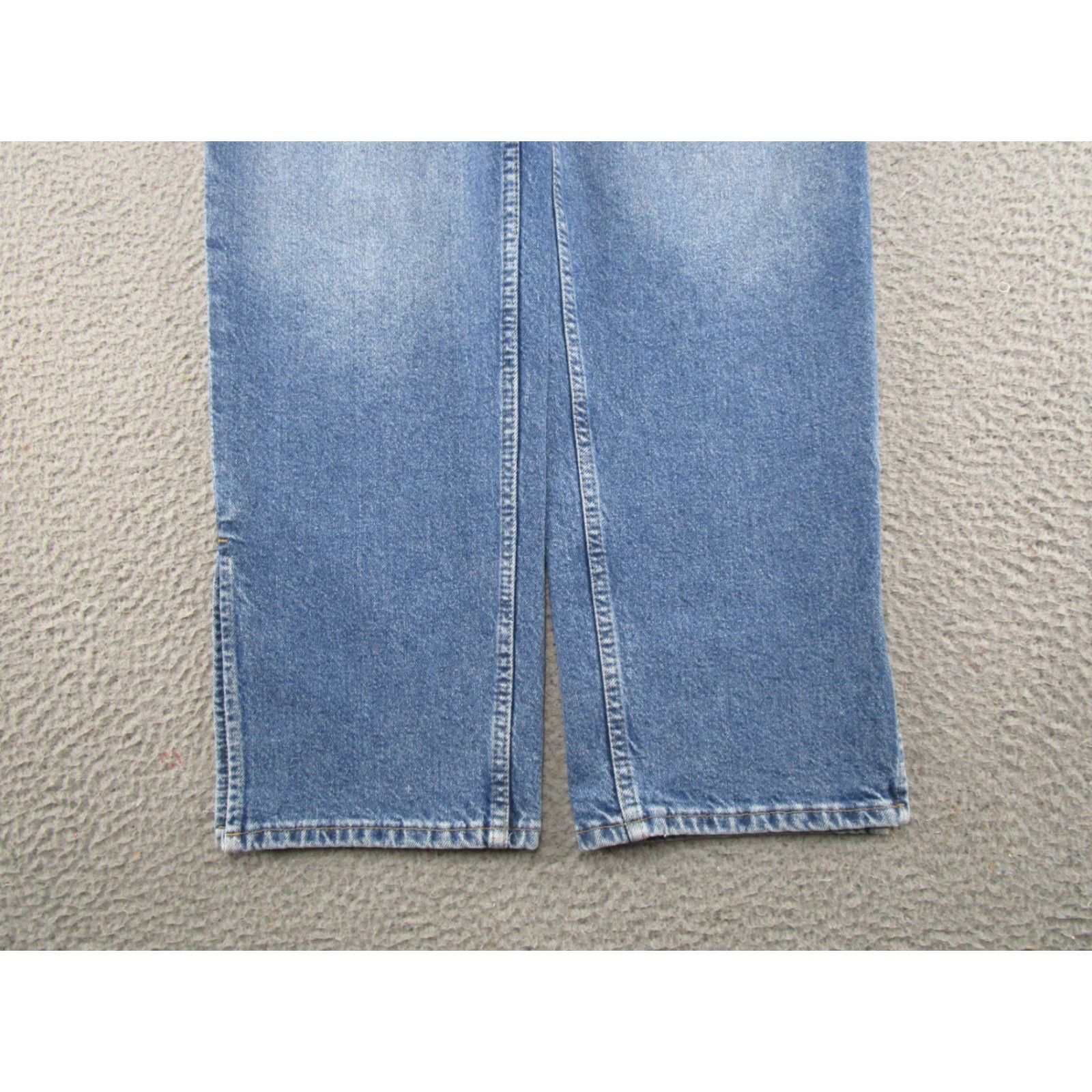 H&M H&M Womens Jeans Button Fly High Rise Blue Denim Size 10 Straight 5-Pocket Design Modern Casual Mens Girls not applicable Size 32" / US 10 / IT 46 - 2 Thumbnail
