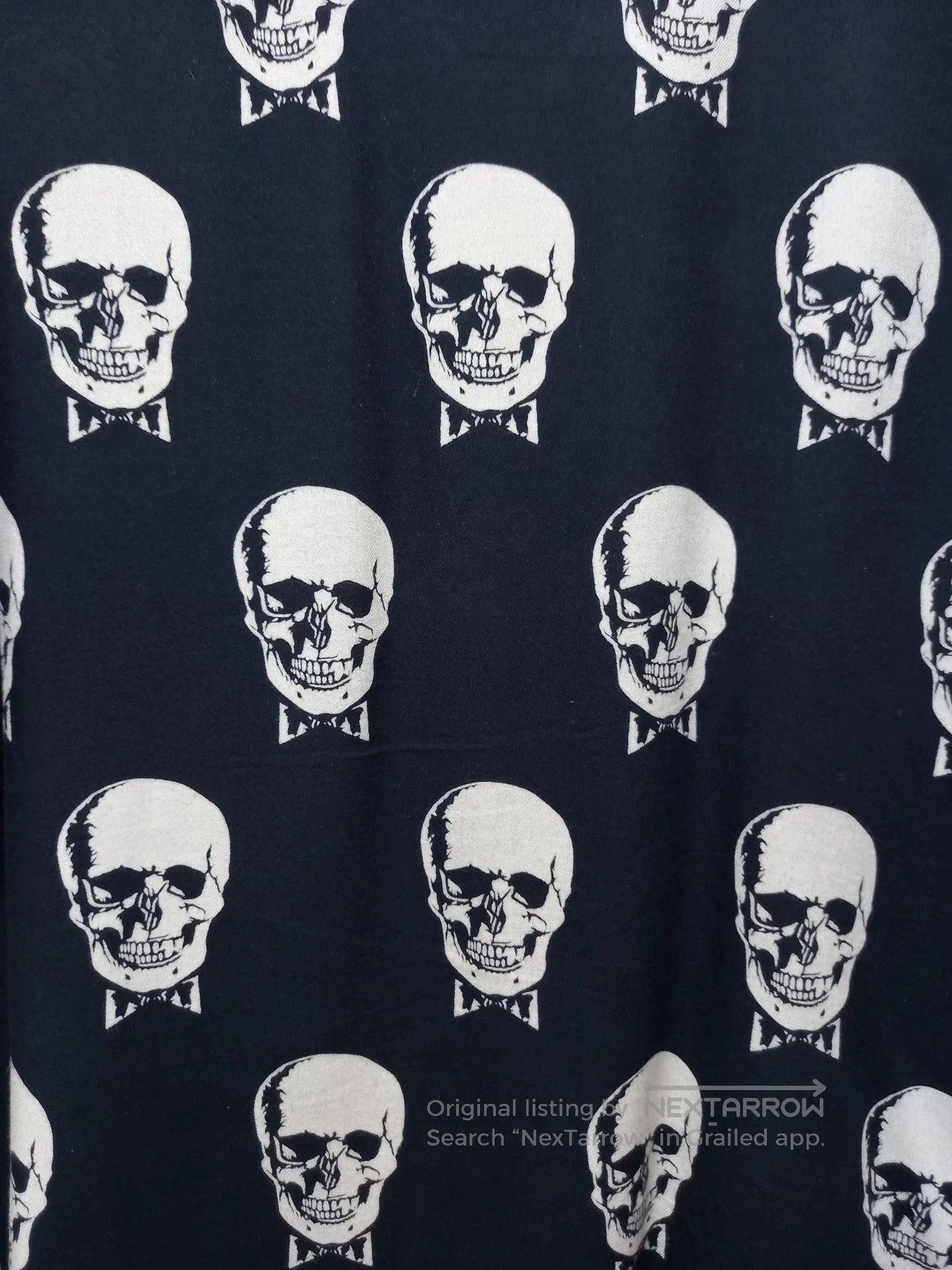 Saint Laurent Paris Saint Laurent 15SS Skull Print Shirt. Size US XXS / EU 40 - 3 Thumbnail