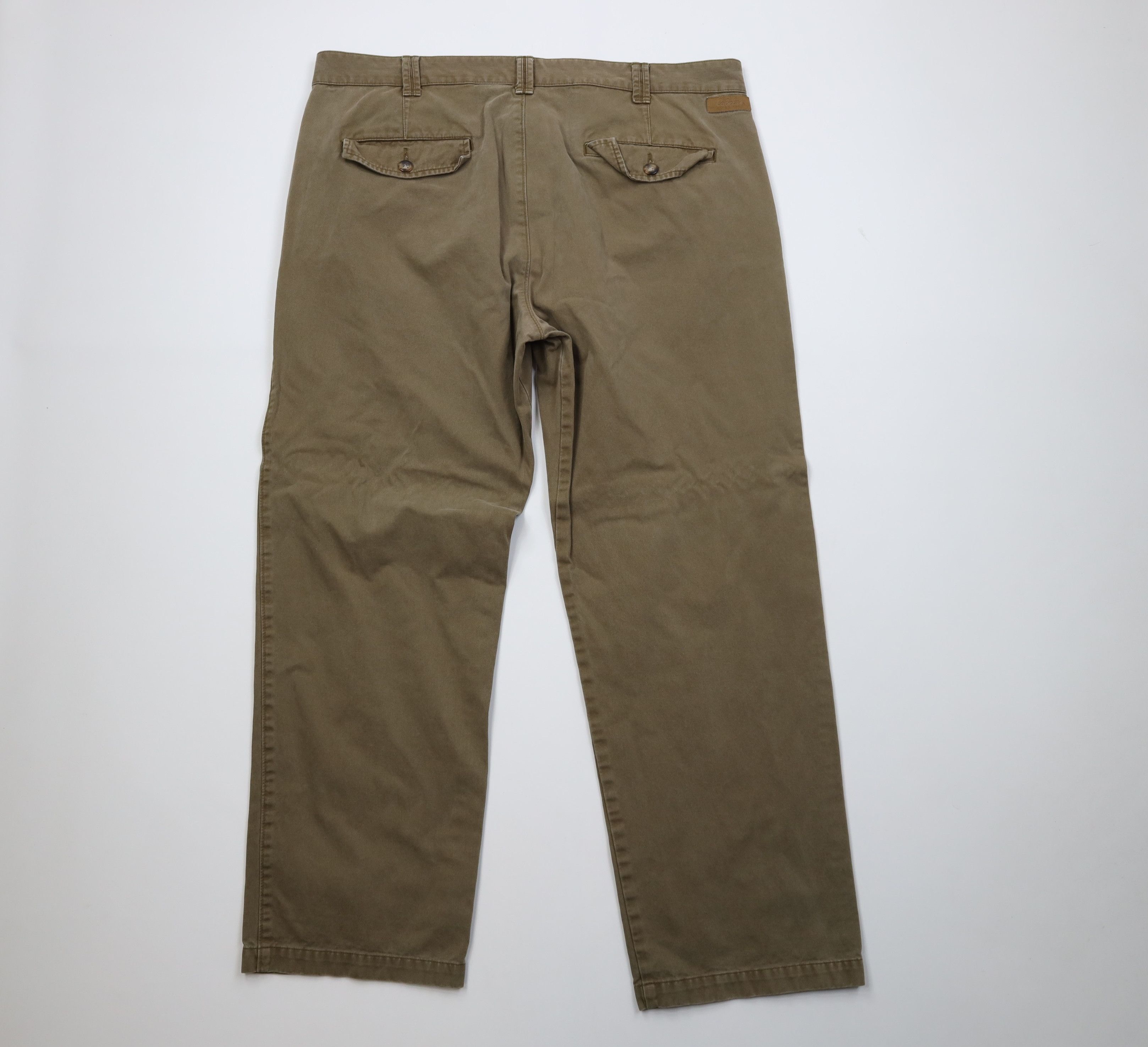Cabelas Vintage Cabelas Relaxed Fit Wide Leg Pants Breen Cotton Size US 40 / EU 56 - 9 Thumbnail