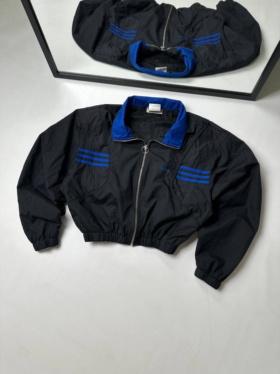 Adidas Vintage 00s Adidas Rework Crop Track Jacket Size M / US 6-8 / IT 42-44 - 10 Thumbnail