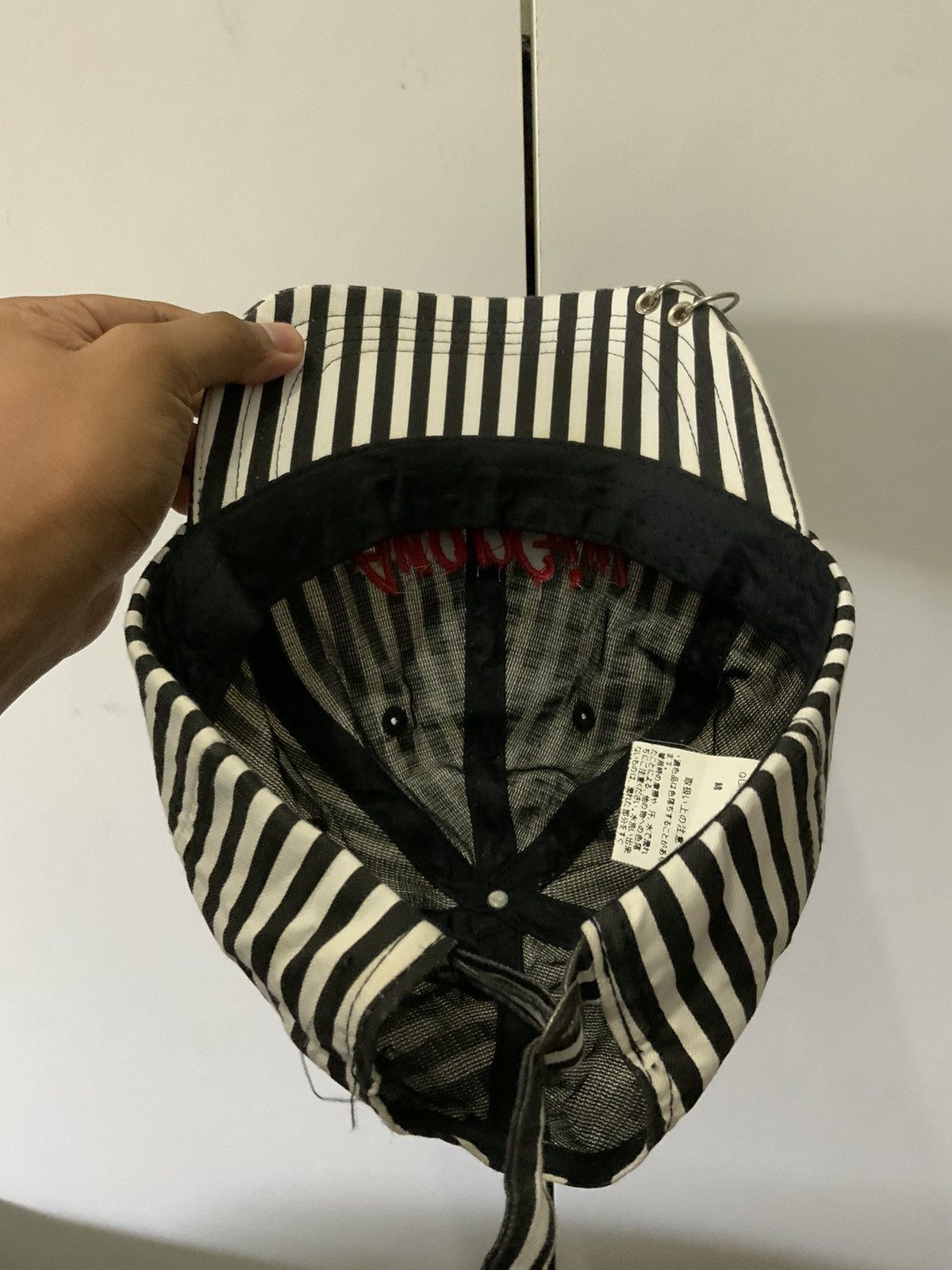 If Six Was Nine Anap Girl Striped Punk Hat Size ONE SIZE - 8 Thumbnail