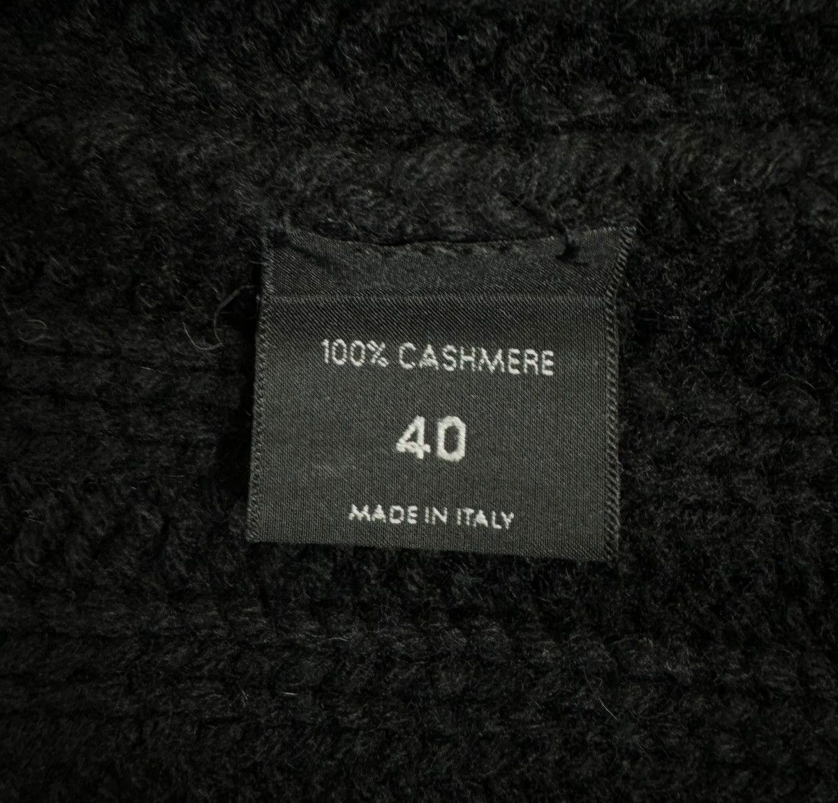 Designer Manrico Italy Knit Cashmere Full-Zip Sweater size 40 Size S / US 4 / IT 40 - 12 Thumbnail