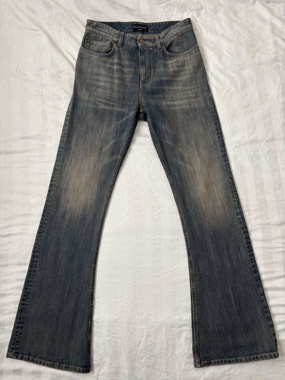 Balenciaga Balenciaga destroyed skater jeans | Grailed