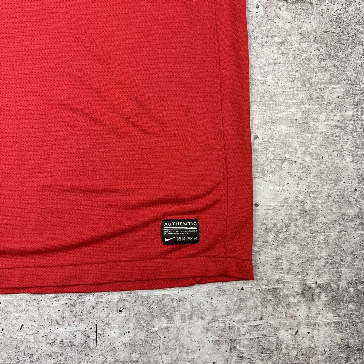 Nike 2011/12 Nike Manchester United FC Home Soccer Jersey Size US XL / EU 56 / 4 - 4 Thumbnail