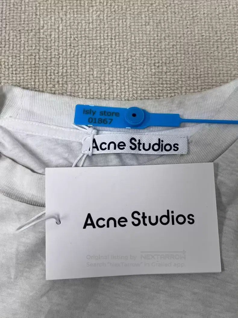 Acne Studios Acne Studios 1996 Series Logo Loose Retro Spray Printed Cr Size US XXS / EU 40 - 3 Thumbnail