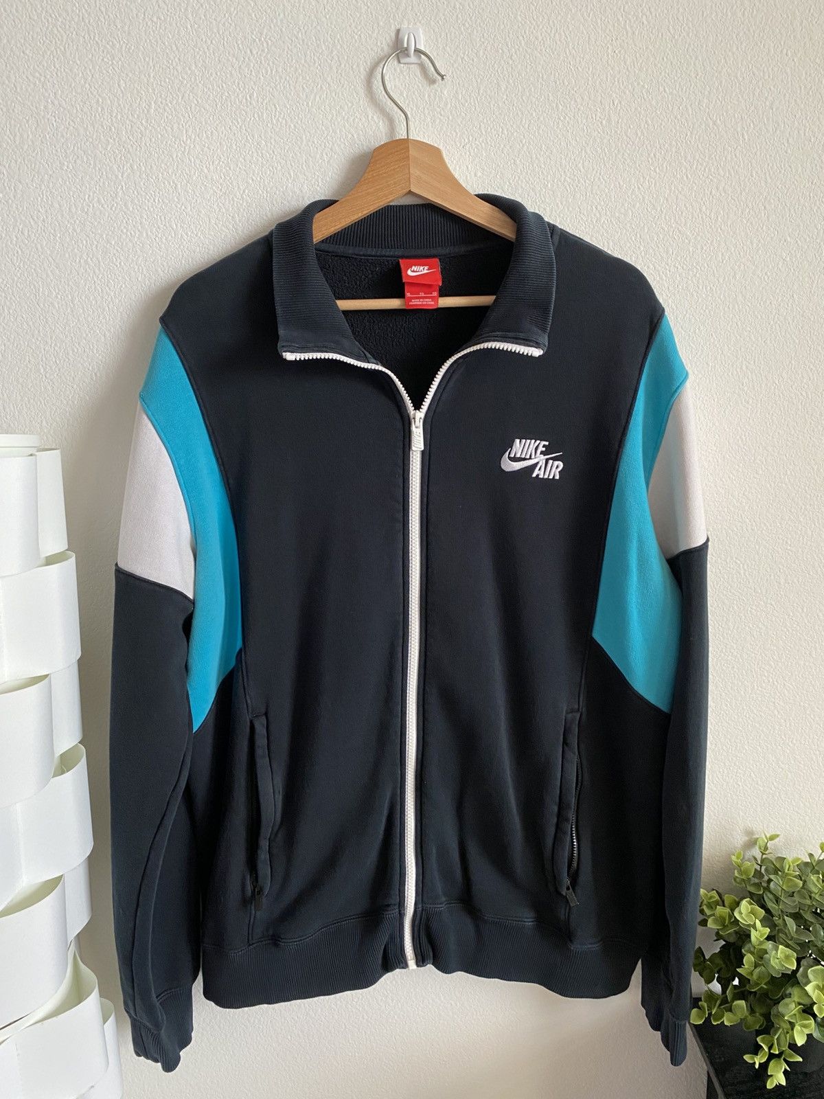 Nike Nike Zip Up Drill Track Jacket Size US XL / EU 56 / 4 - 1 Thumbnail
