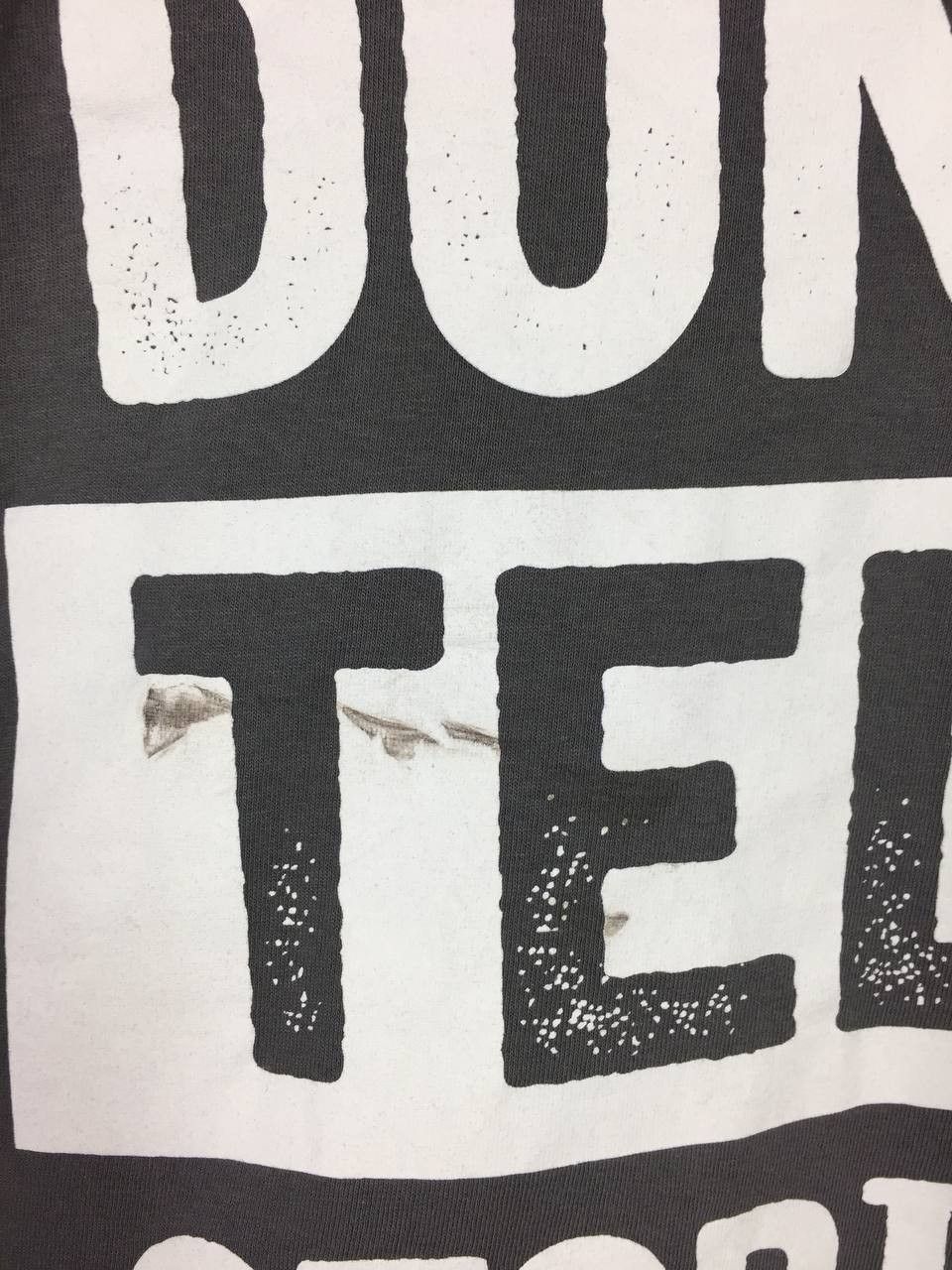 Hanes × Vintage Don't Tell Stories Wording Statement Tee Size US XL / EU 56 / 4 - 4 Thumbnail