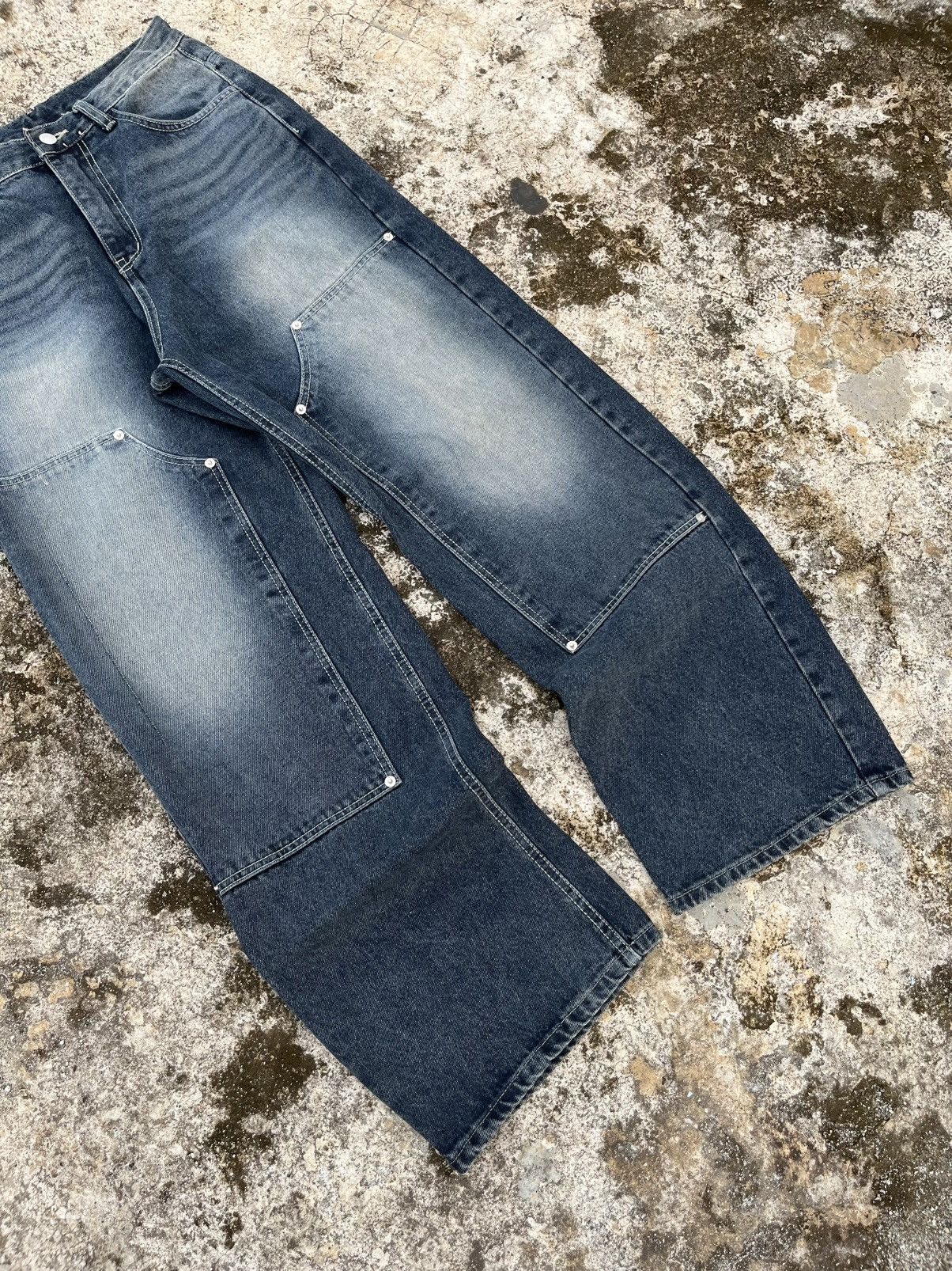 Other Double knee wash jeans Size US 29 - 6 Thumbnail