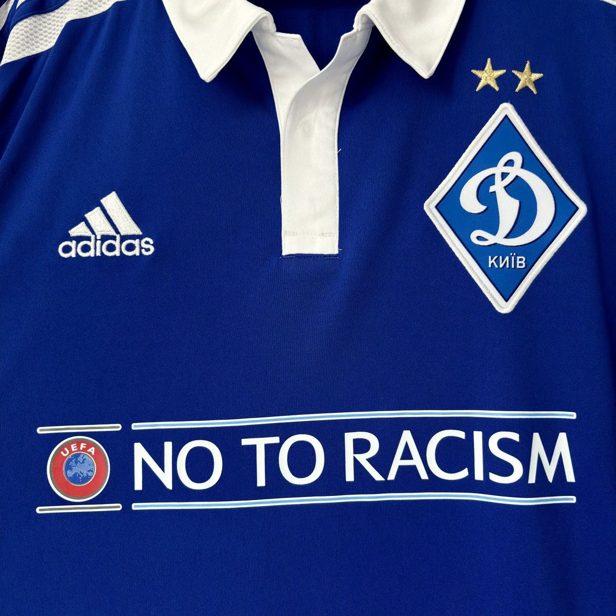 Adidas 2016 2017 GAME ISSUE Dynamo Kyiv Adidas Home Soccer Jersey Size US L / EU 52-54 / 3 - 4 Thumbnail
