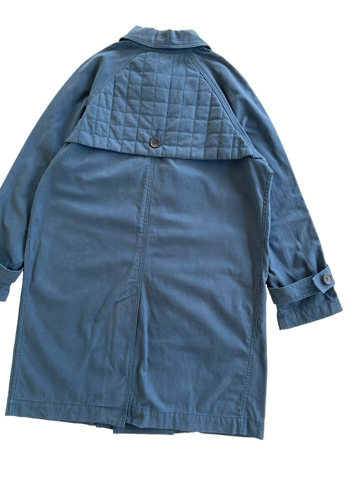 Issey Miyake Issey Miyake Ne-net Double Breast Trench Coat Size US M / EU 48-50 / 2 - 6 Thumbnail