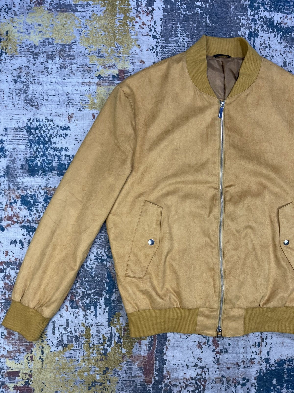 Comme Ca Ism Comme Ca Men Suede Bomber Jackets Size US M / EU 48-50 / 2 - 3 Thumbnail