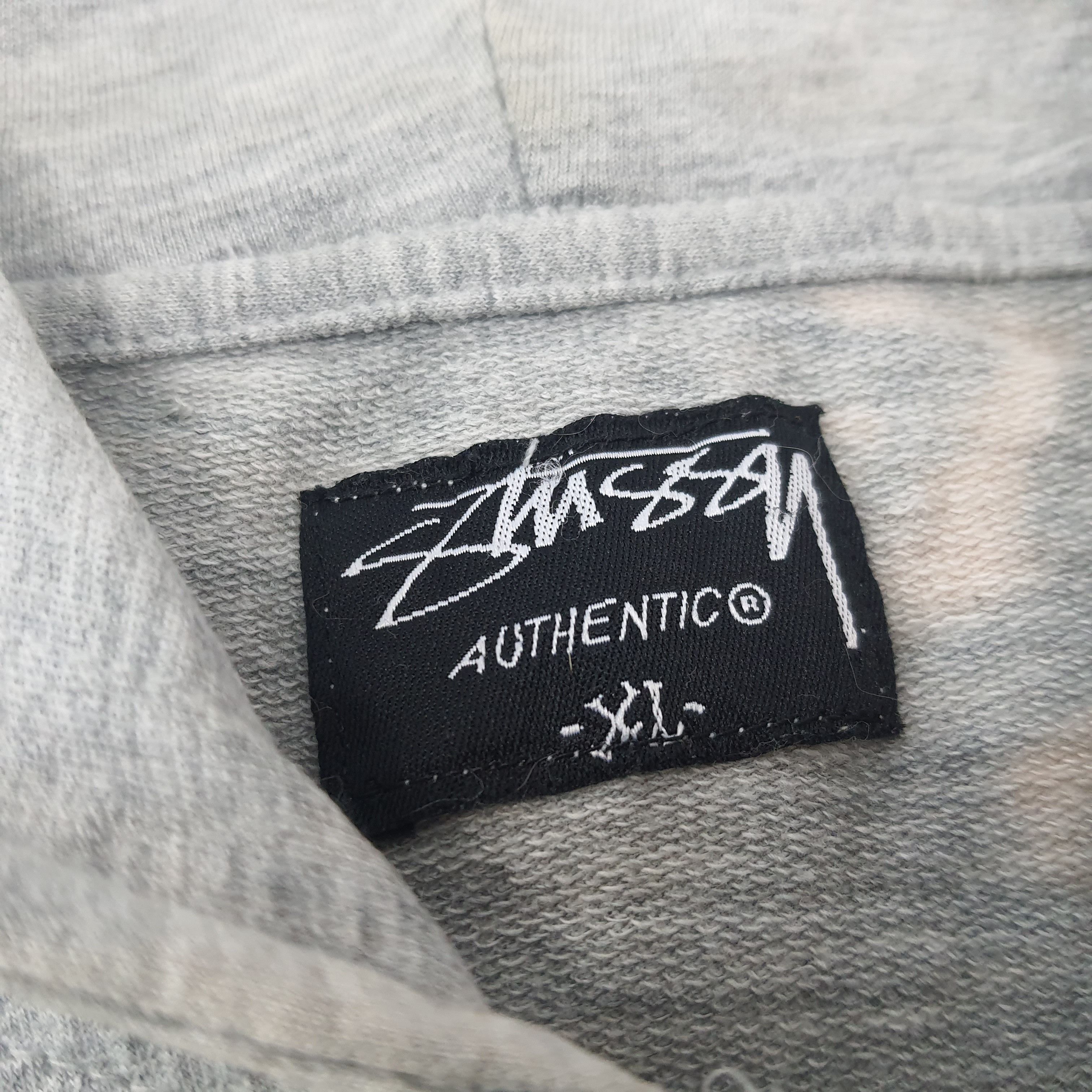 Stussy × Vintage Vintage Stussy Authentic Signature Logo Zipper Hoodie Size US M / EU 48-50 / 2 - 7 Thumbnail