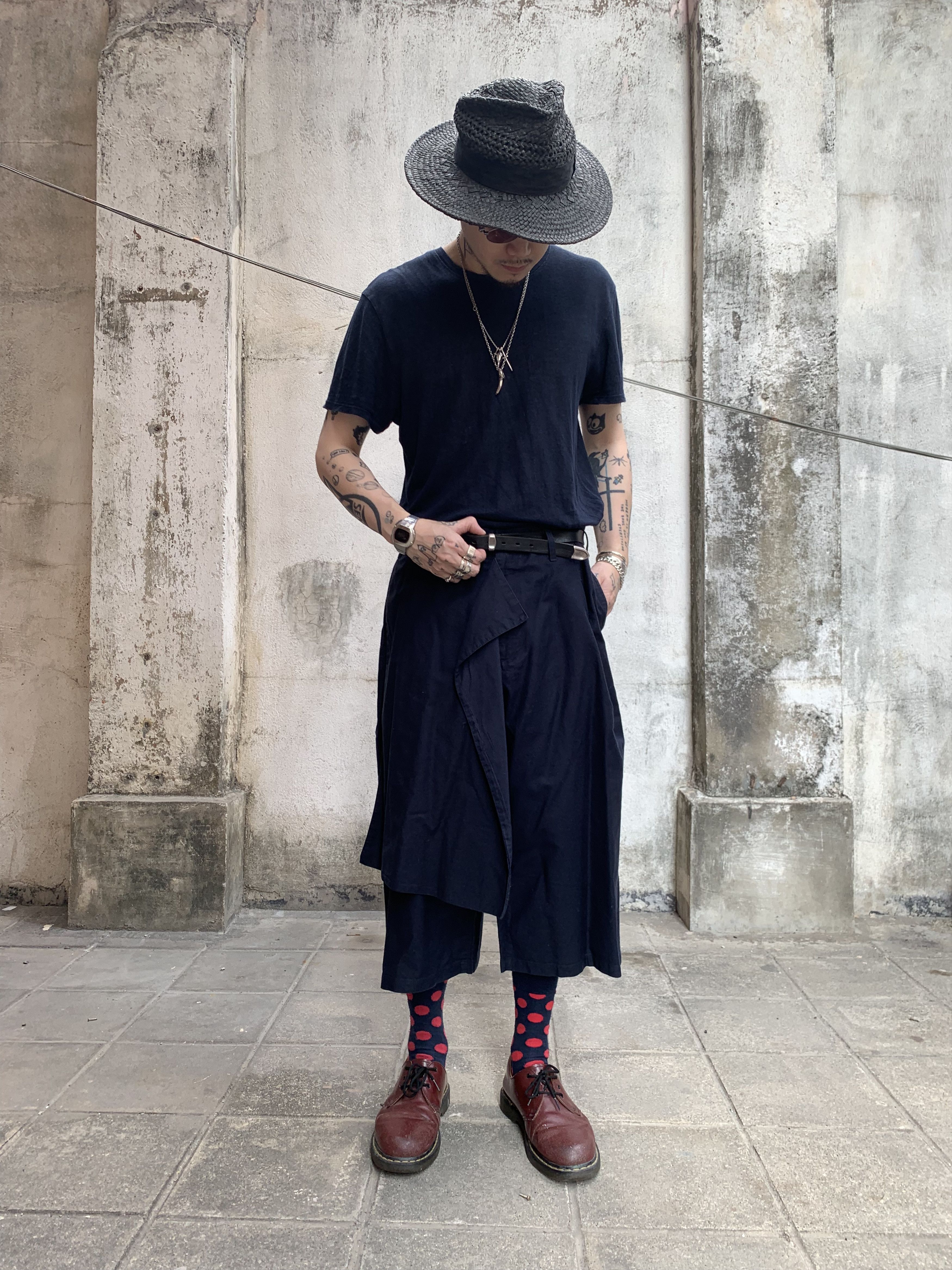 Yohji Yamamoto Yohji Yamamoto Pour Homme SS17 Runway Layered Cropped Pants Size US 36 / EU 52 - 1 Thumbnail