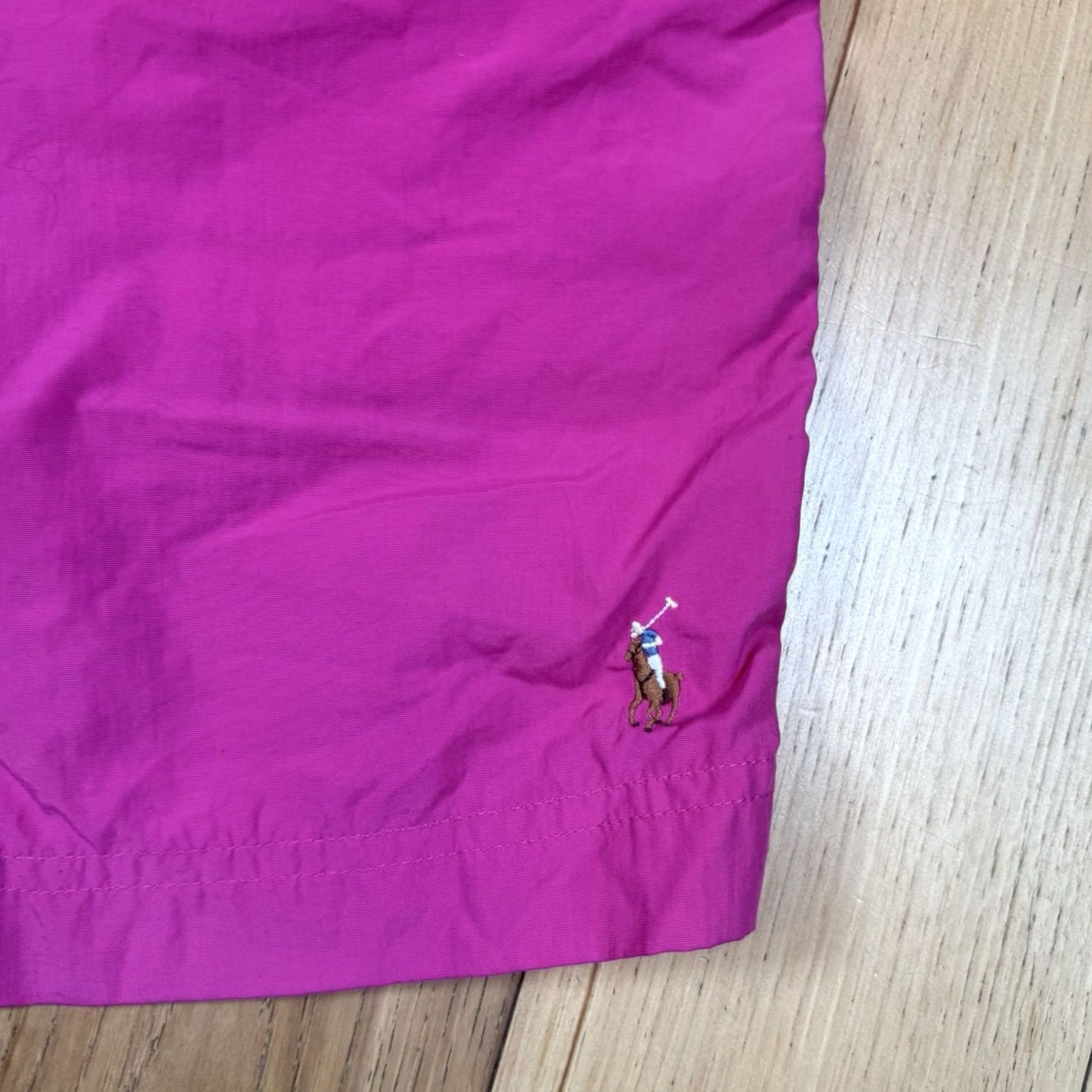 Polo Ralph Lauren VTG Polo Ralph Lauren Swim Trunks Bottom Mens Large Pink Flesh Pony Size US L / EU 52-54 / 3 - 2 Thumbnail