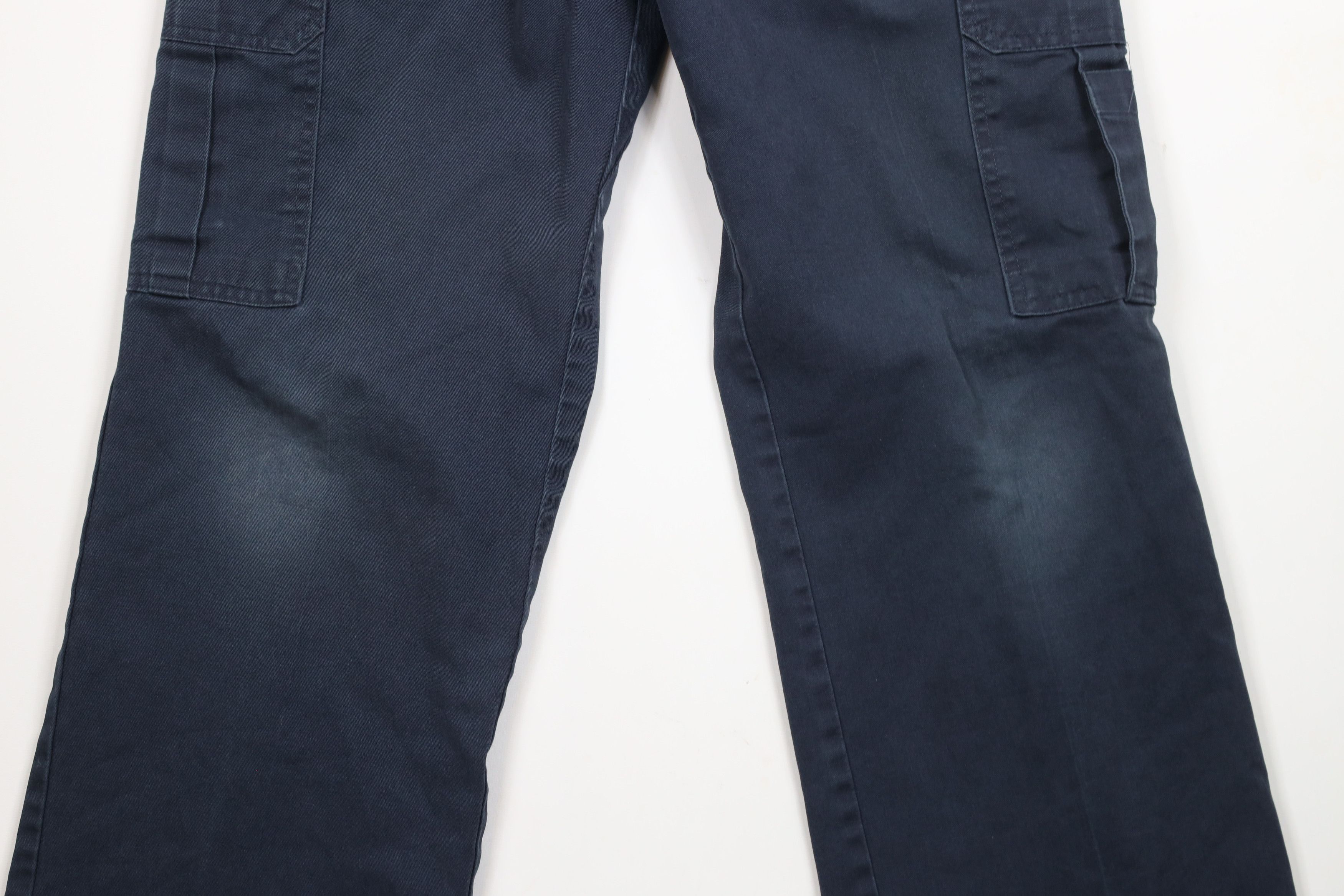 Dickies × Vintage Vintage 90s Dickies Wide Leg Cargo Workwear Mechanic Pants Size US 32 / EU 48 - 3 Thumbnail