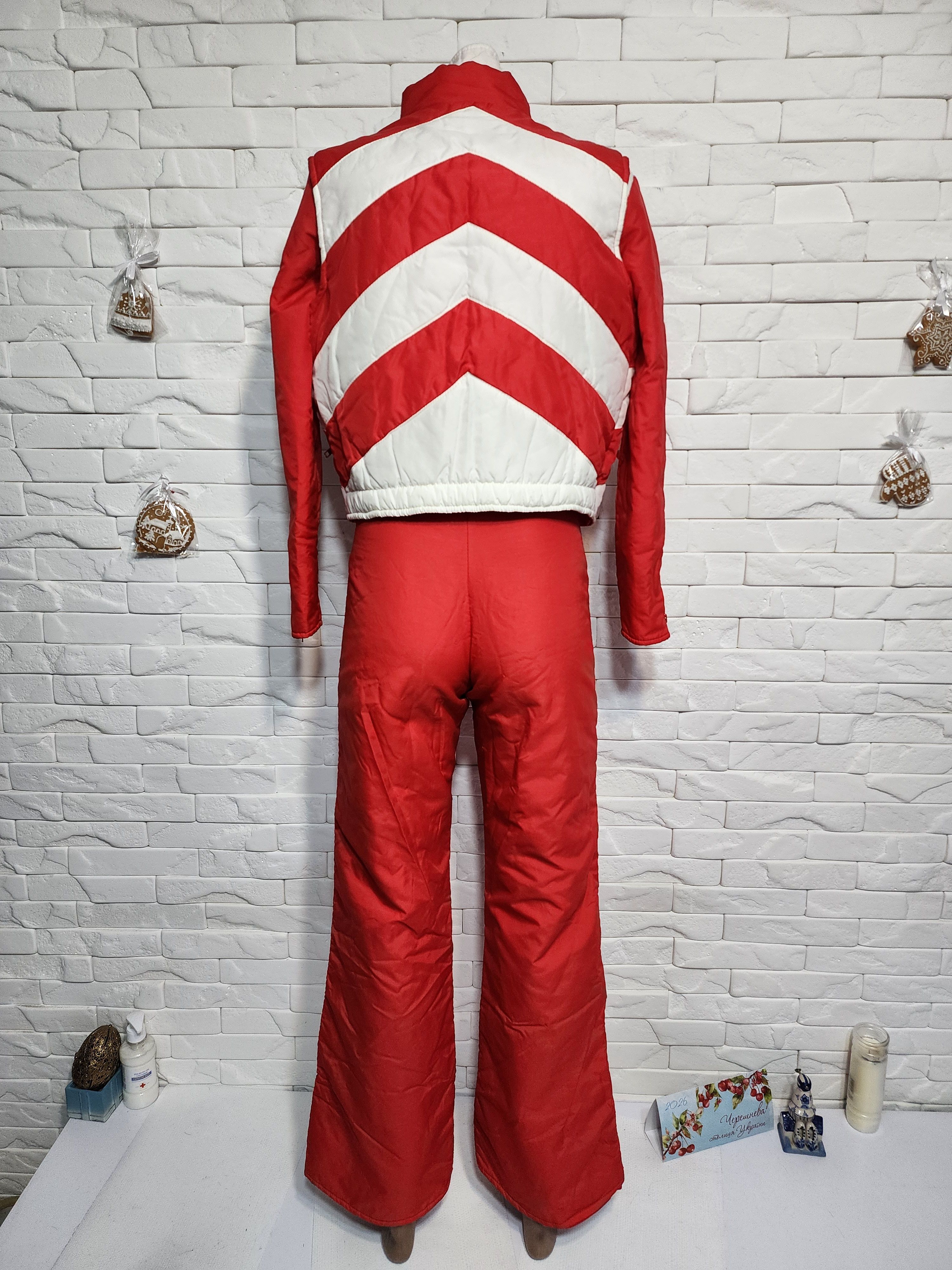Other Chic Red Women's Ski Suit:Size XS Size 28" / US 6 / IT 42 - 3 Thumbnail