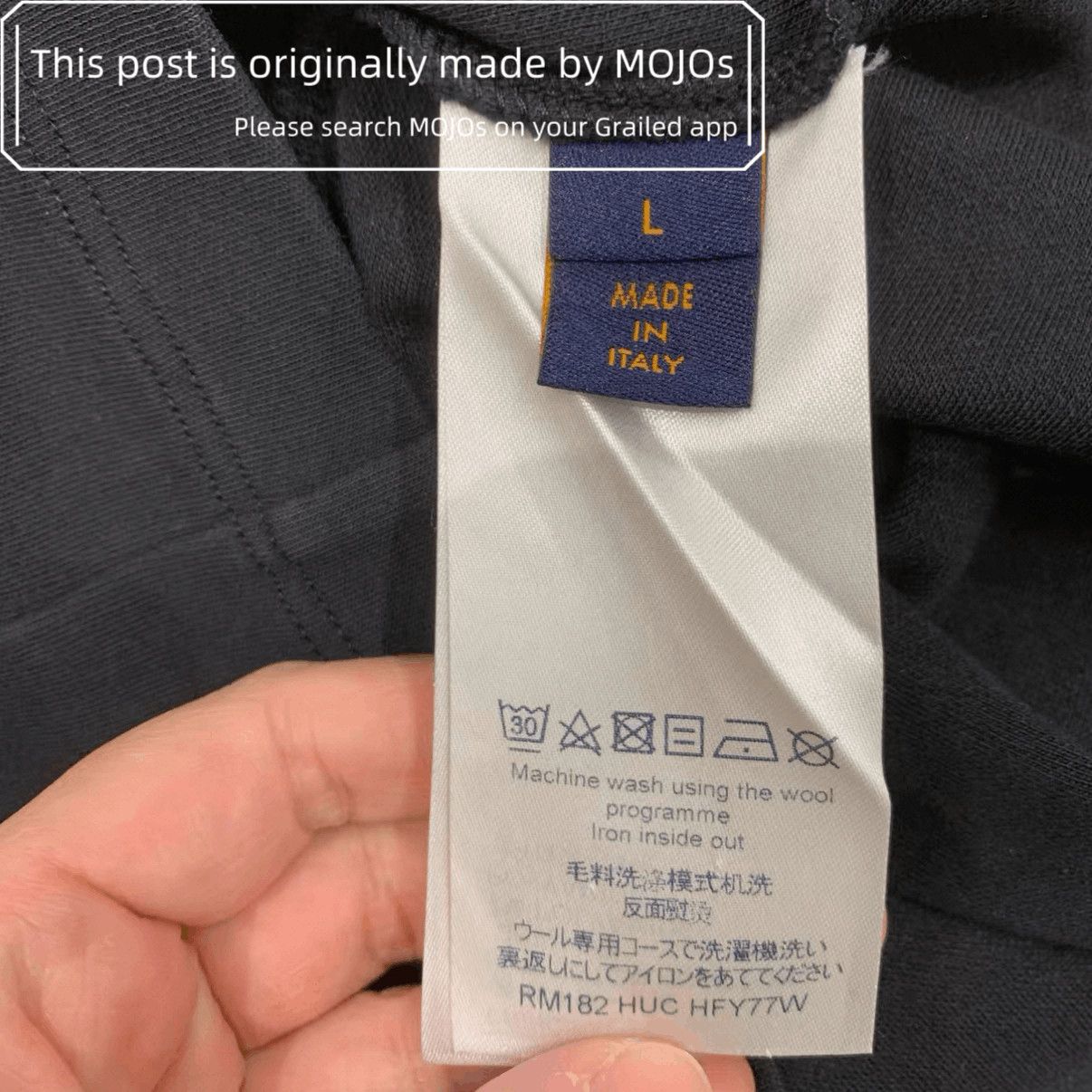 Louis Vuitton Louis Vuitton Logo Patch Tee mojos1310 Size US L / EU 52-54 / 3 - 3 Thumbnail