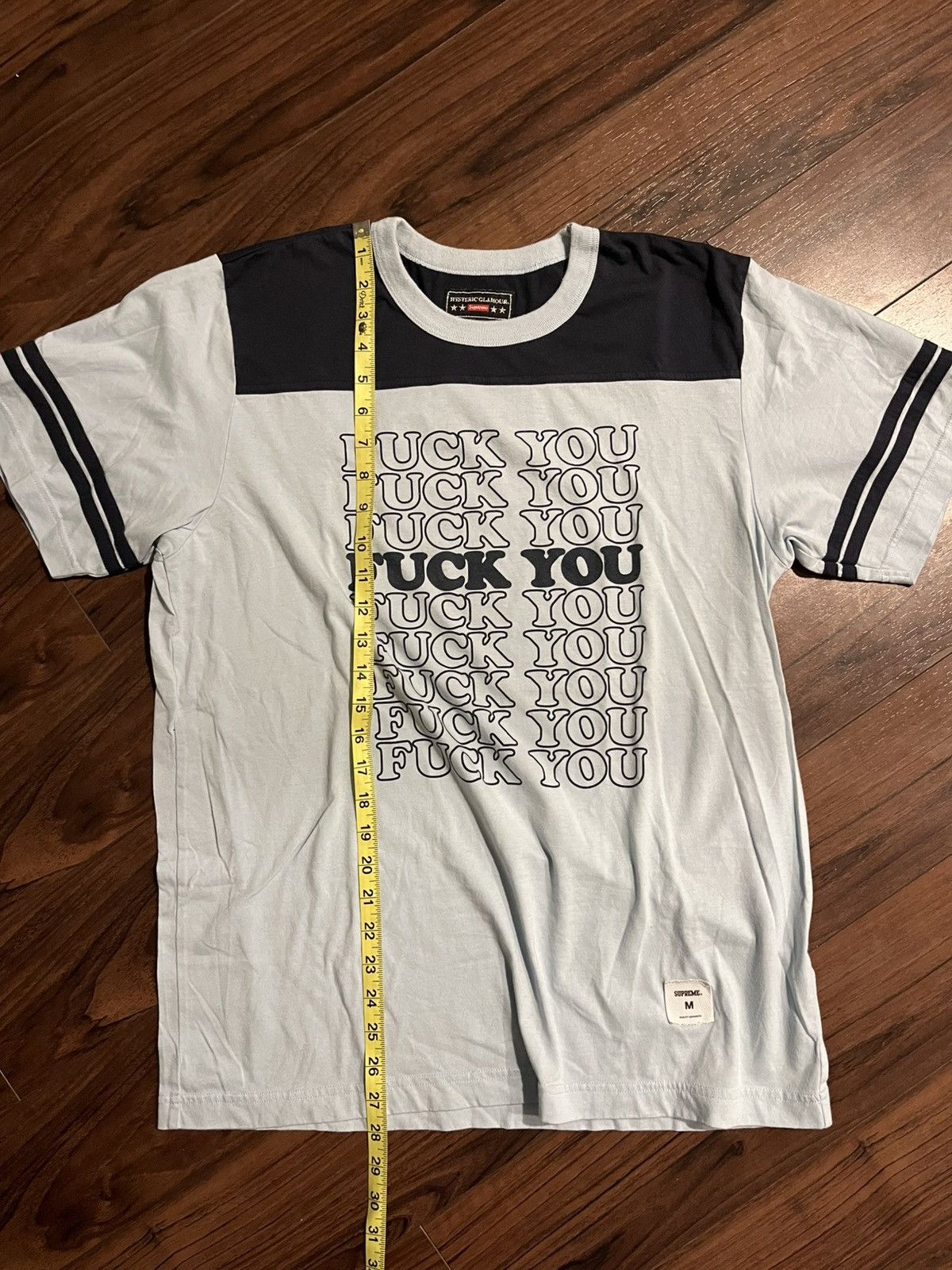 Hysteric Glamour × Supreme Supreme / hysteric glamour fuck shirt Size US M / EU 48-50 / 2 - 2 Thumbnail