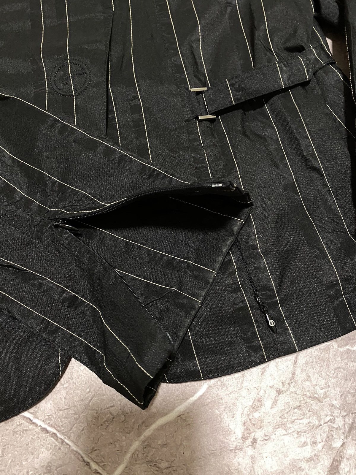 Designer × Giorgio Armani Rare Giorgio Armani Light Jacket Blazer Made in Italy Y2K Size S / US 4 / IT 40 - 6 Thumbnail